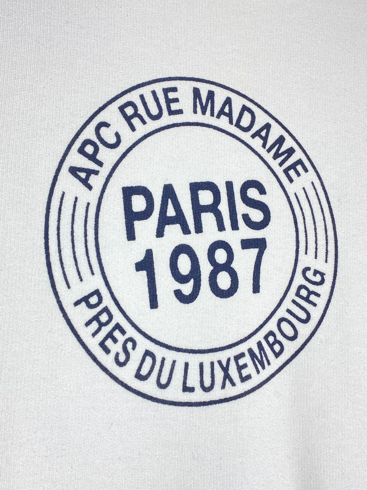 A.P.C. 🔥 A.P.C RUE MADAME COTTON CREWNECK SWEATSHIRT Size US XS / EU 42 / 0 - 4 Thumbnail