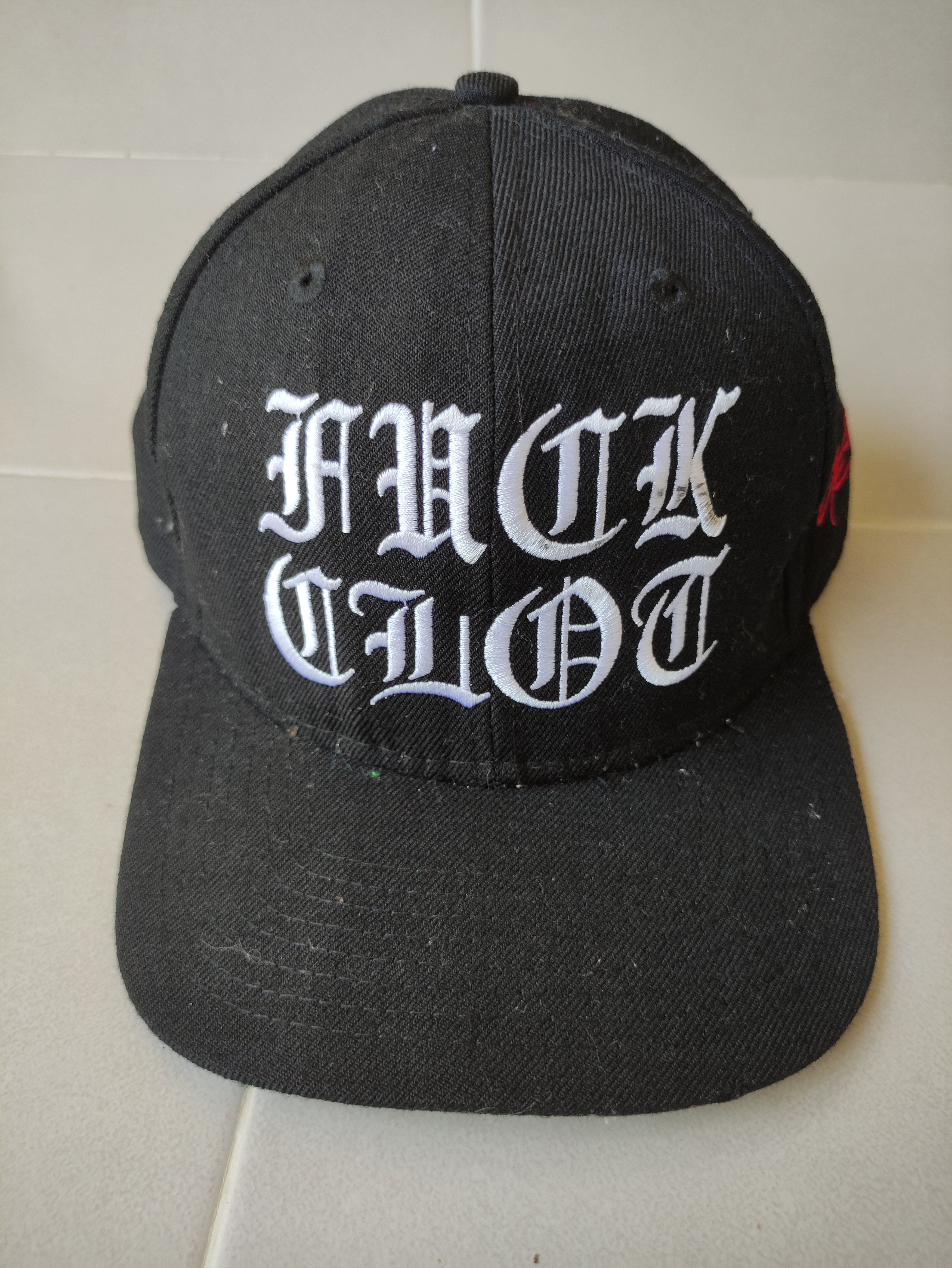CLOT RARE SSUR FUCK CLOT BASEBALL SNAPBACK HAT Size ONE SIZE - 2 Thumbnail