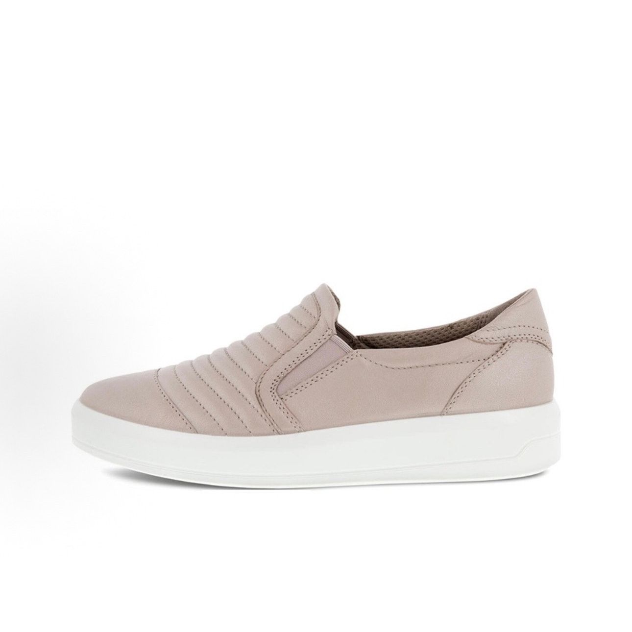 Ecco ECCO WOMEN'S 41 SOFT 9 II SLIP ON METALLIC GREY ROSE SNEAKER Size US 10.5 / IT 40.5 - 1 Thumbnail
