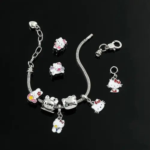 Jewelry × Vintage Kitty Charms Bracelet Size ONE SIZE - 3 Thumbnail