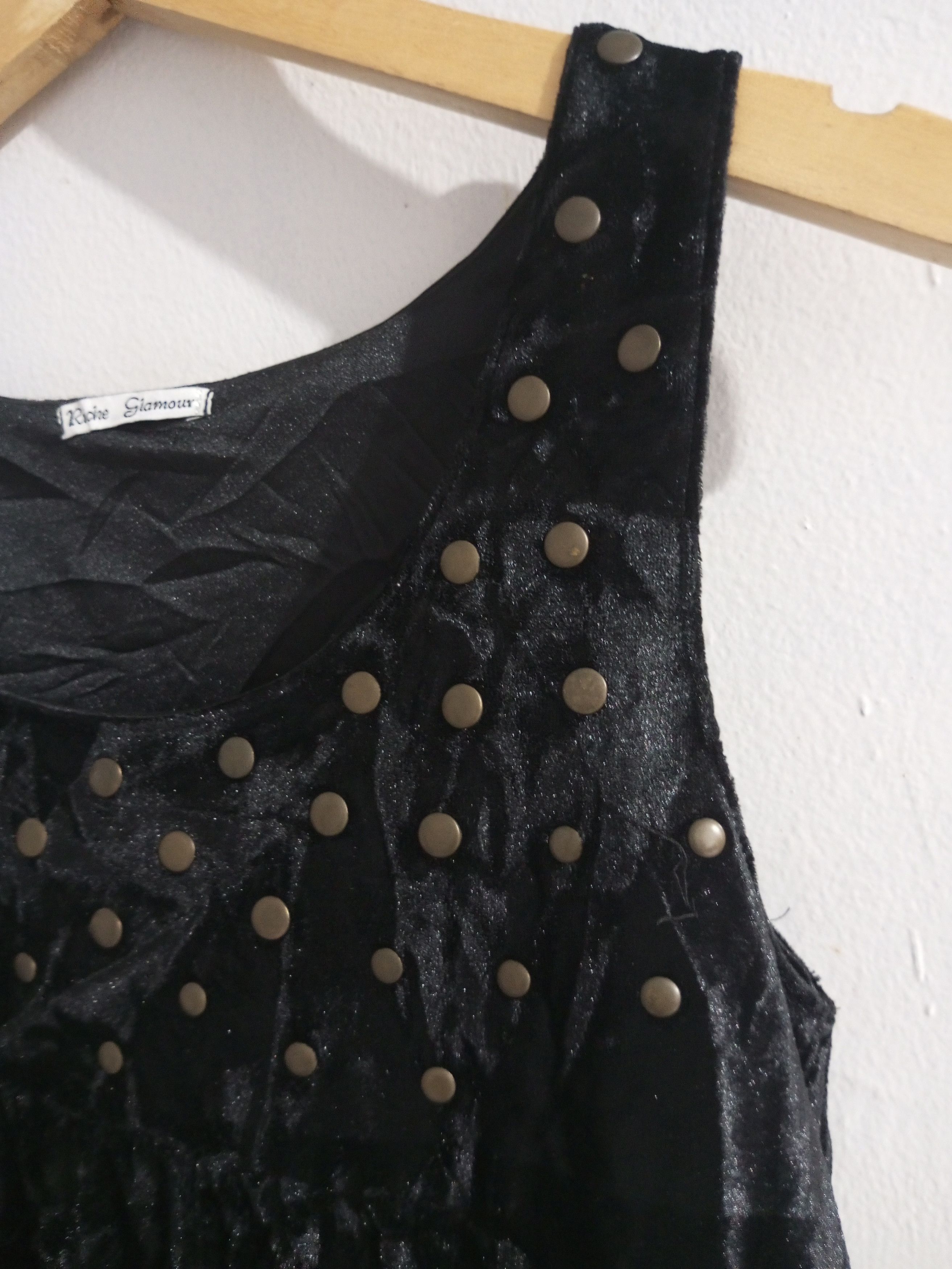 Hysteric Glamour Riche glamour velvet studded mini dress Size M / US 6-8 / IT 42-44 - 3 Thumbnail