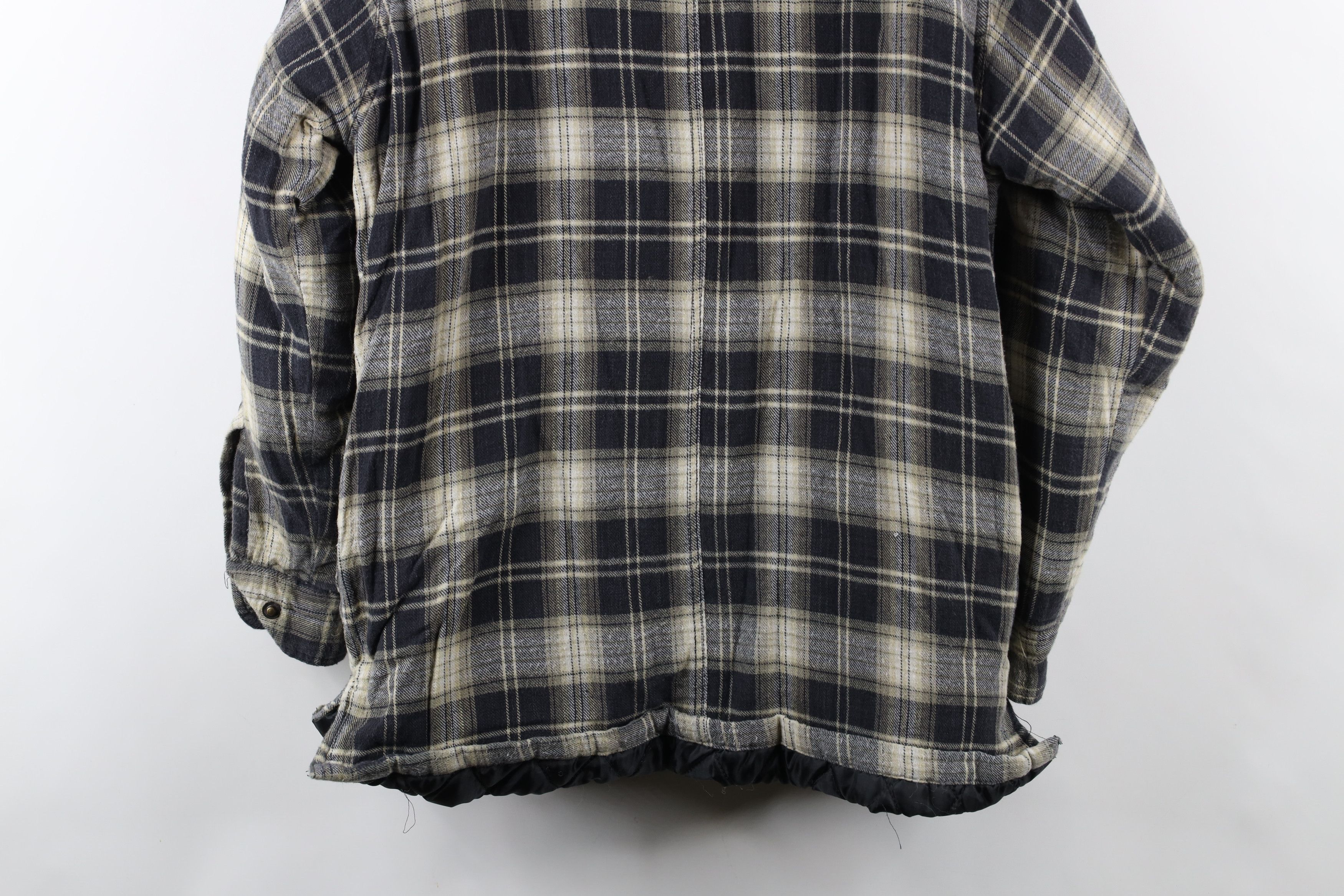 Vintage Vintage 90s Y2K Streetwear Flannel Button Shirt Jacket Size US M / EU 48-50 / 2 - 14 Thumbnail