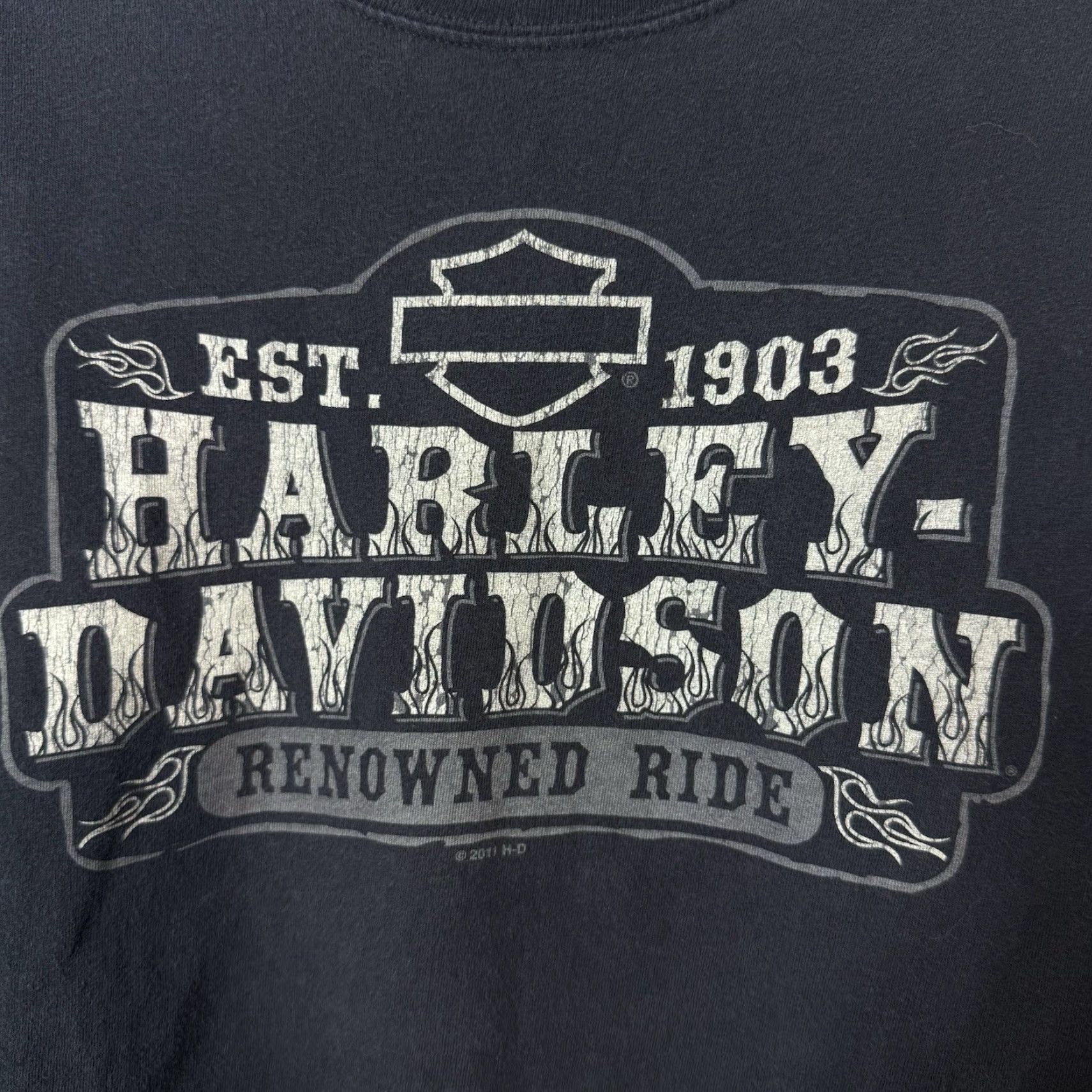Harley Davidson Harley-Davidson Juneau T-Shirt Mens XL Black Eagle Graphic Tee Size US XL / EU 56 / 4 - 6 Thumbnail