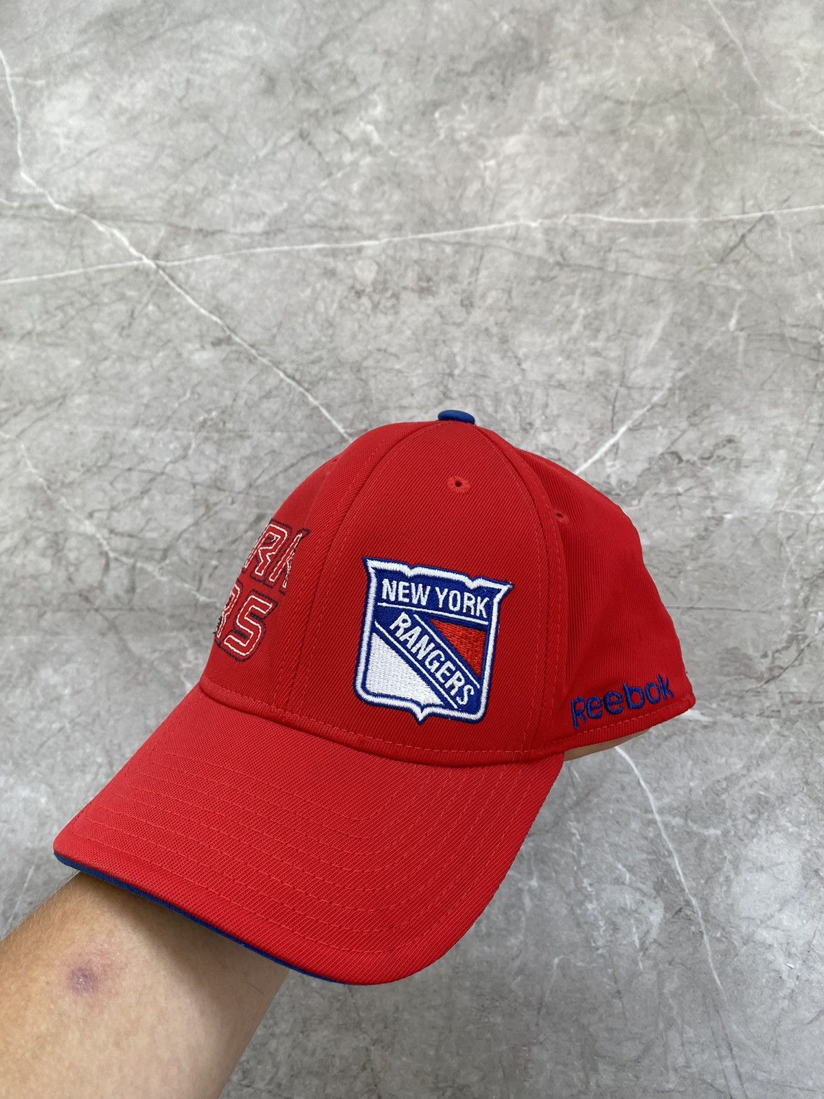 Reebok Vintage Reebok NHL New York NY Rangers Nylon Cap Hockey Y2K Size ONE SIZE - 1 Thumbnail