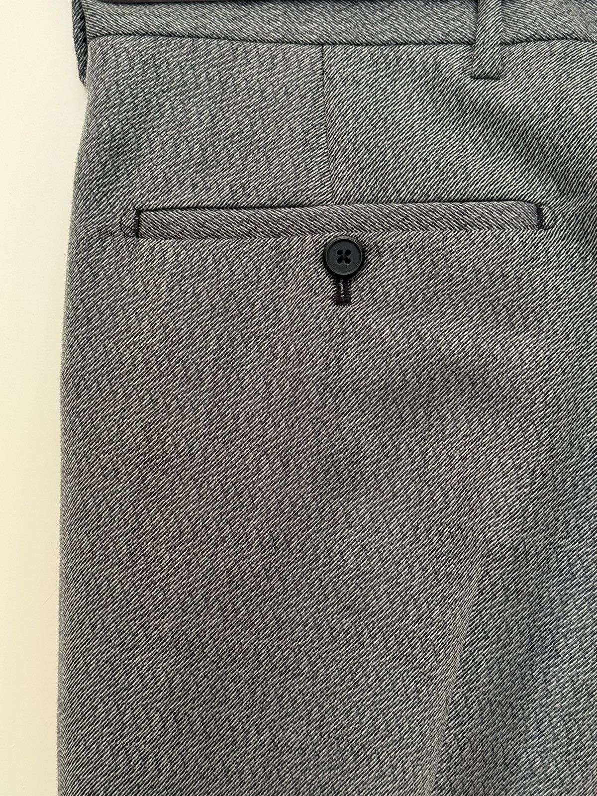 image of Prada Gray Trousers in Grey, Men's (Size 30)