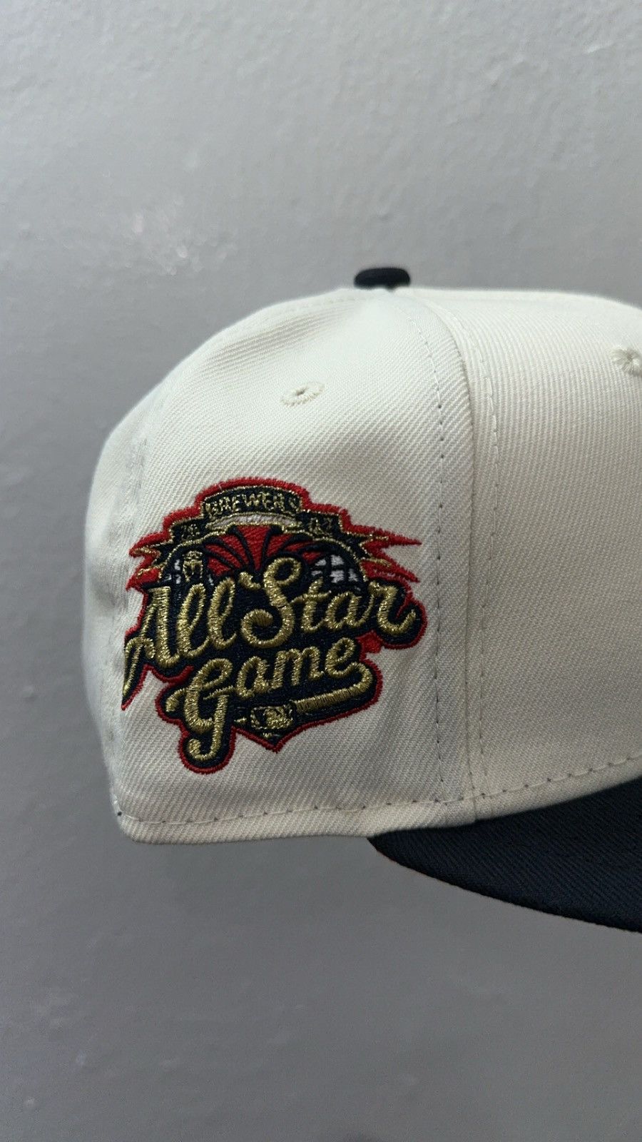 New Era New Era 59fifty Milwaukee Brewers fitted hat size 7 Size ONE SIZE - 2 Thumbnail