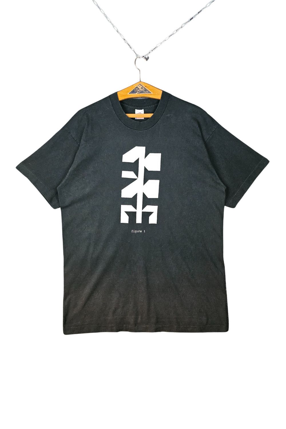 Fruit Of The Loom 1990s Penn & Teller “Figure 1 / Figure 2” Tee - XL - USA Size US XL / EU 56 / 4 - 1 Thumbnail