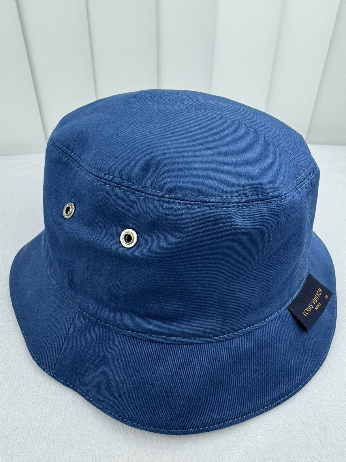 Louis Vuitton Louis Vuitton Monogram Denim Bucket Hat Reversible Size ONE SIZE - 7 Thumbnail