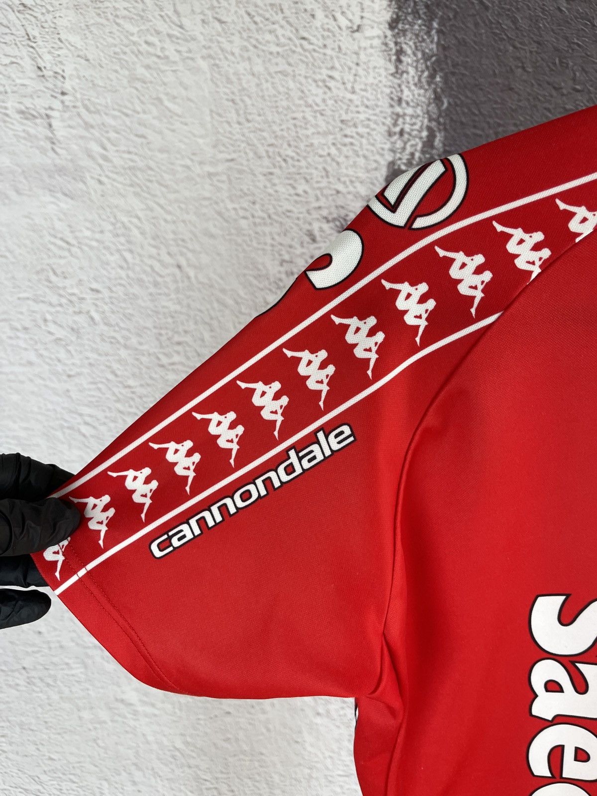 Kappa SAECO CANNONDALE KAPPA CYCLING SHIRT JERSEY MAGLIA TRIKOT Size US XL / EU 56 / 4 - 13 Thumbnail