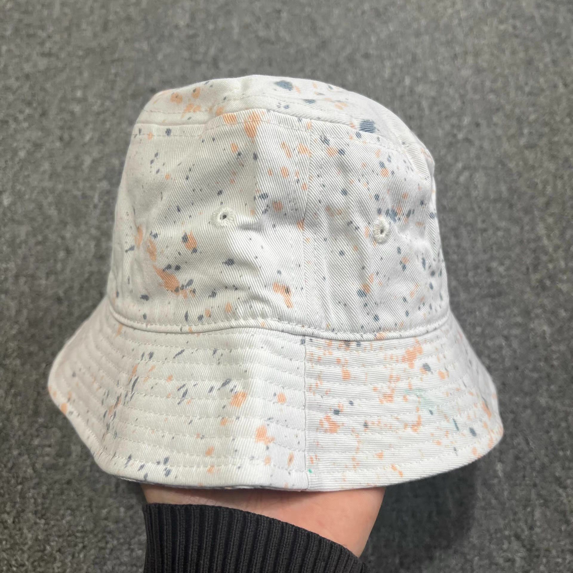 Cross Colours Cross Colours Embroidered Splash Ink Bucket Hat Q7 Size ONE SIZE - 3 Thumbnail