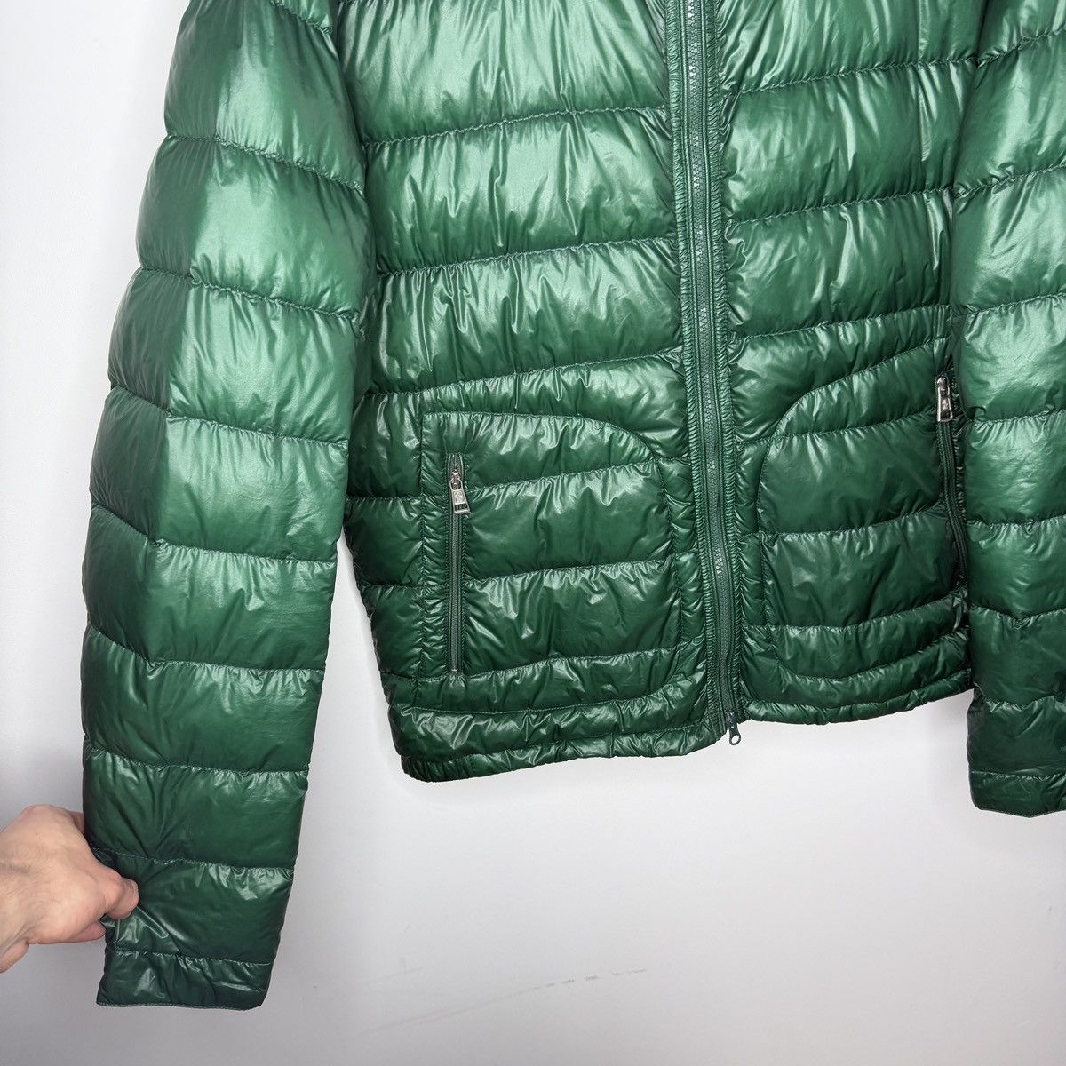 Moncler Moncler Puffer Down Jacket Longue Saison Emerald Green Size US L / EU 52-54 / 3 - 6 Thumbnail
