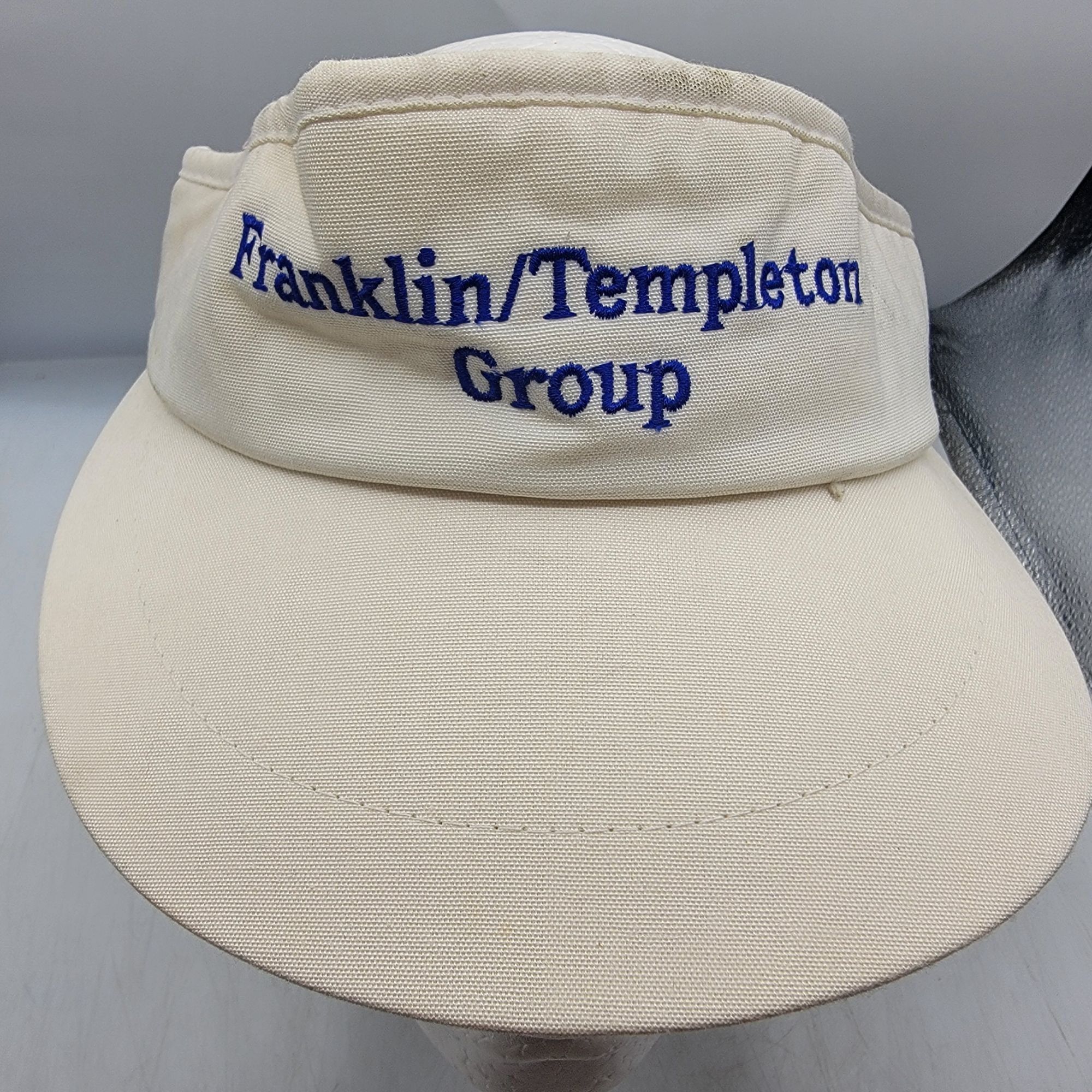 Other Franklin Templeton Group Embroidered Texace Visor Hat Beige Size ONE SIZE - 5 Thumbnail