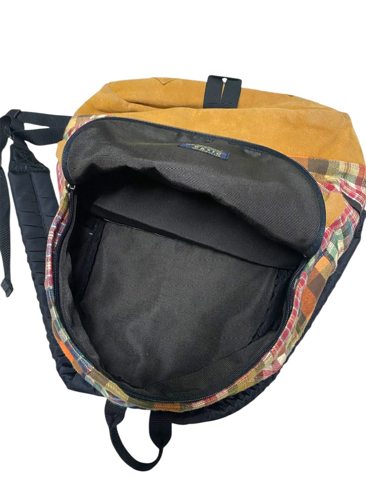Japanese Brand Houston Co. Japan Patchwork Leather Bagpack Size ONE SIZE - 5 Thumbnail