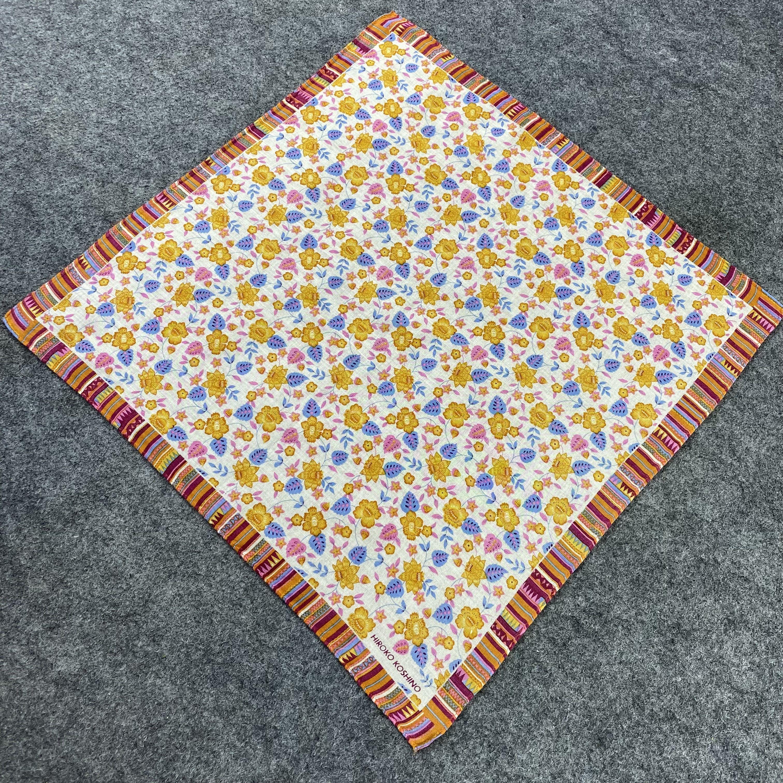 Hiroko Koshino Homme Hiroko Koshino Handkerchief / Bandana / Neckerchief -B573 Size ONE SIZE - 4 Thumbnail