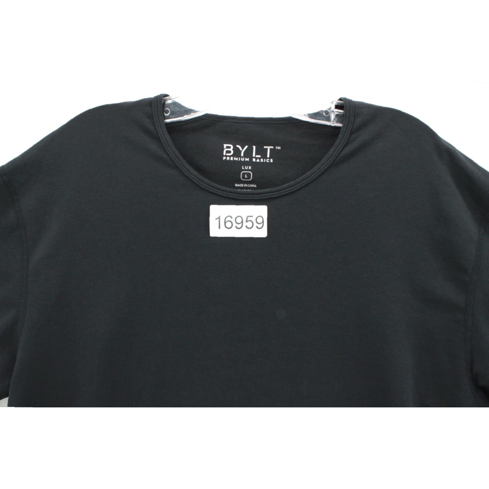 Asics BYLT Shirt Mens L Black Short Sleeve Lux Drop Cut Premium Basics Stretch Size US L / EU 52-54 / 3 - 5 Thumbnail