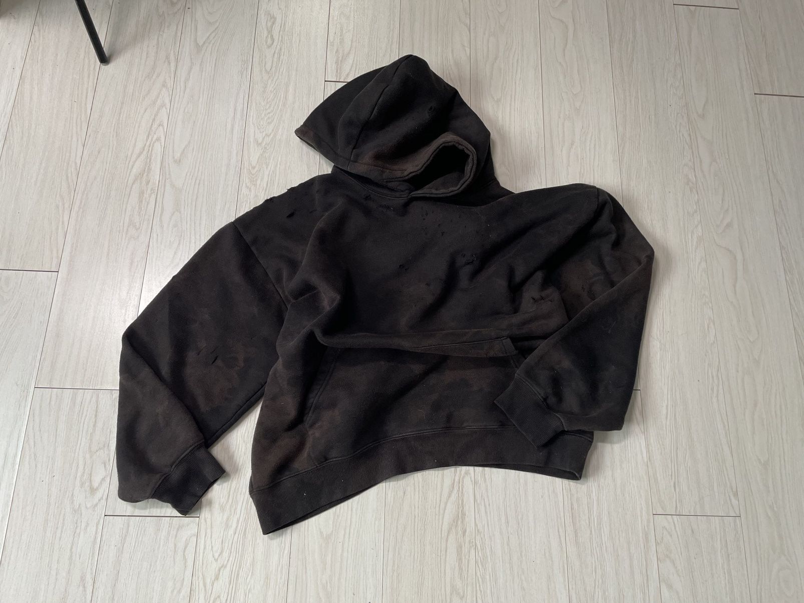 Japanese Brand Oversized black hoodie Size US XL / EU 56 / 4 - 3 Thumbnail