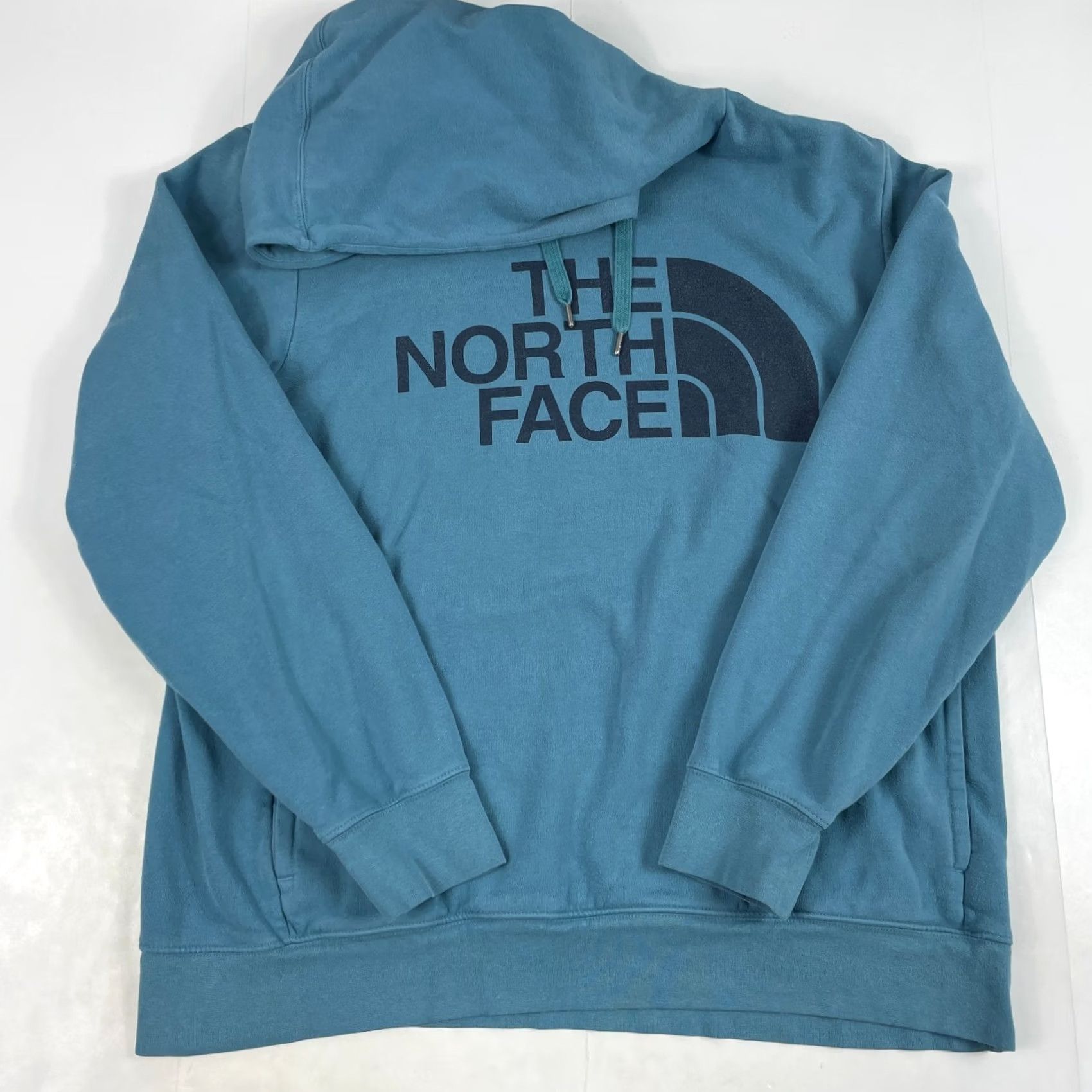 The North Face The North Face Hoodie Mens XL Blue Long Sleeve Pullover Lined Pockets Regular Fit Size US XL / EU 56 / 4 - 2 Thumbnail