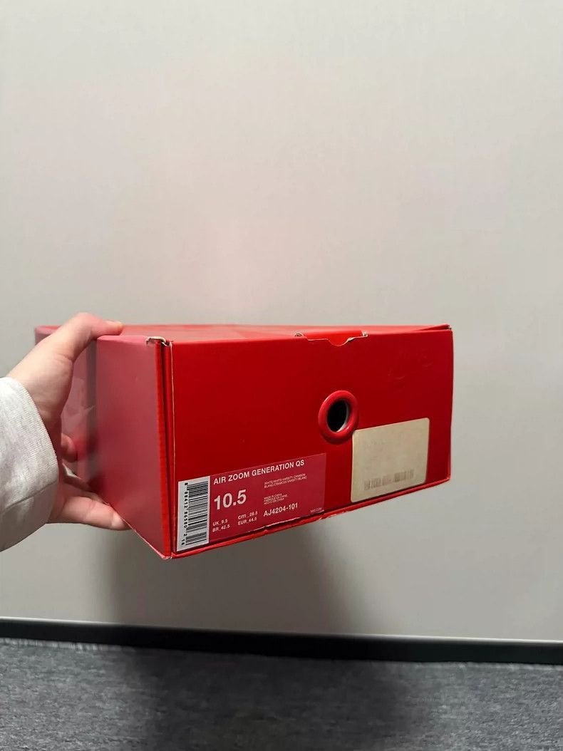 Balenciaga James Generation Black White Red Sneakers-2506 Size US 10.5 / EU 43-44 - 7 Thumbnail