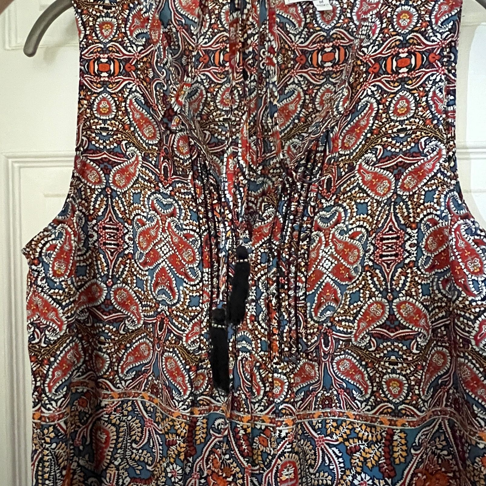 Other Marcelle Tie Neck Top Stitch Fix Daniel Rainn Keyhole Blouse Size M / US 6-8 / IT 42-44 - 17 Thumbnail