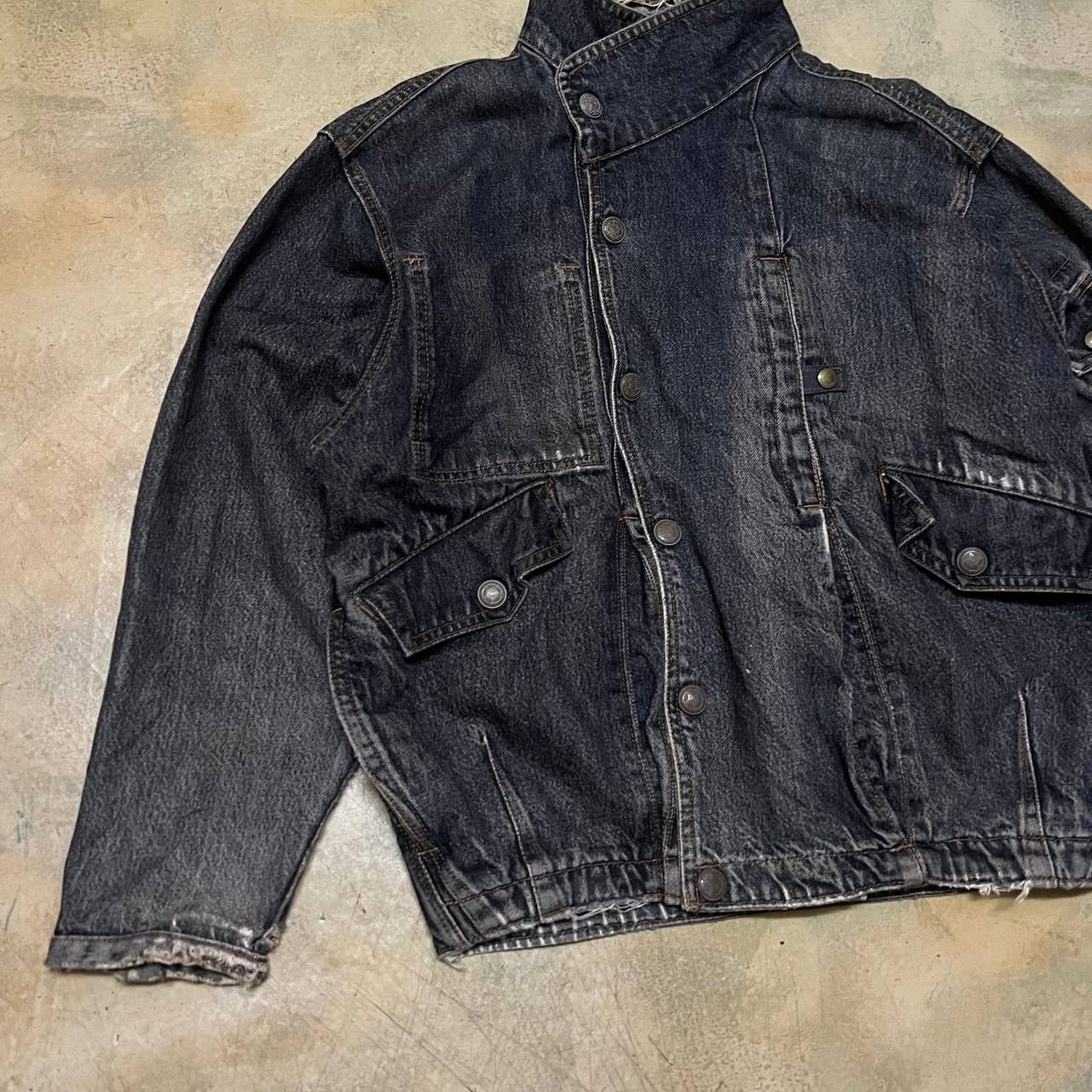 Japanese Brand Ga-z Blue Way Distressed Denim Jacket Size US M / EU 48-50 / 2 - 4 Thumbnail