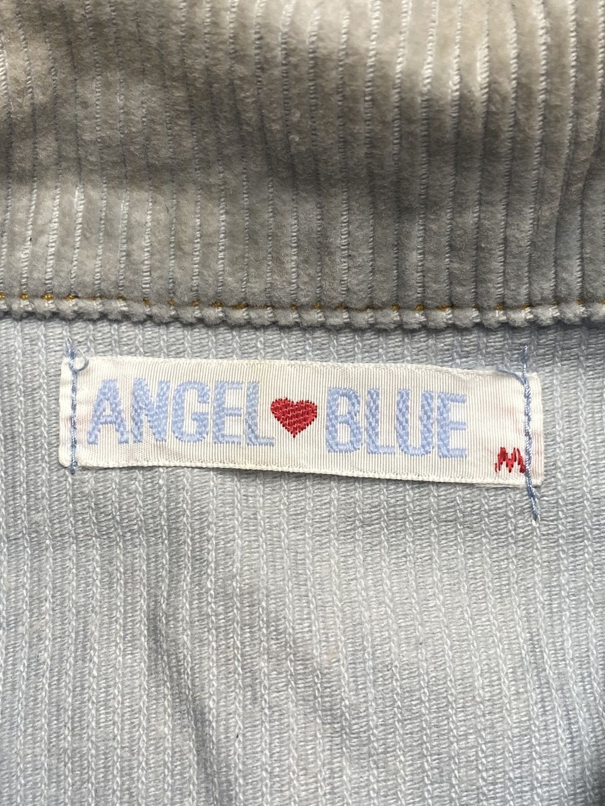 Hysteric Glamour 1980s Angel Blue - Corduroy Mascots Jacket Size M / US 6-8 / IT 42-44 - 13 Thumbnail