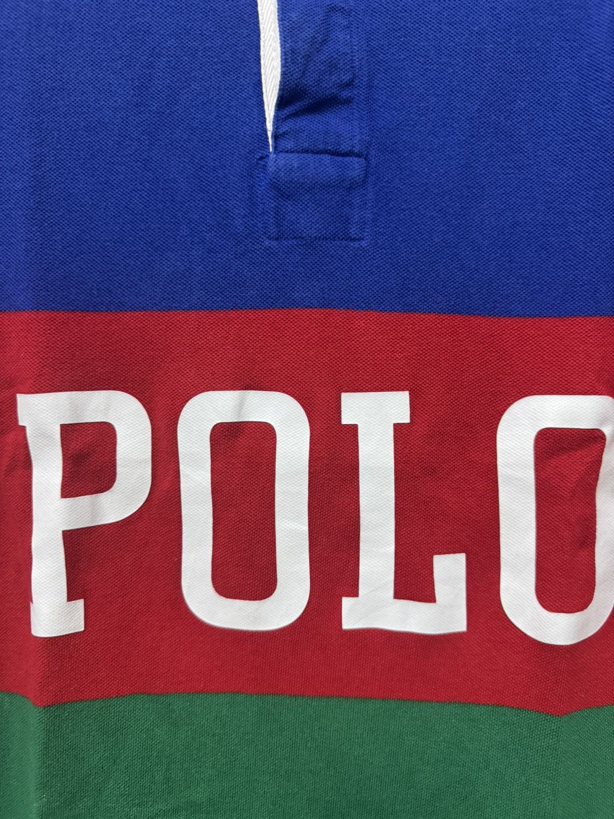 Polo Ralph Lauren Ralph Lauren 3 Layer Tone POLO Logo Polo Tee Size US M / EU 48-50 / 2 - 2 Thumbnail
