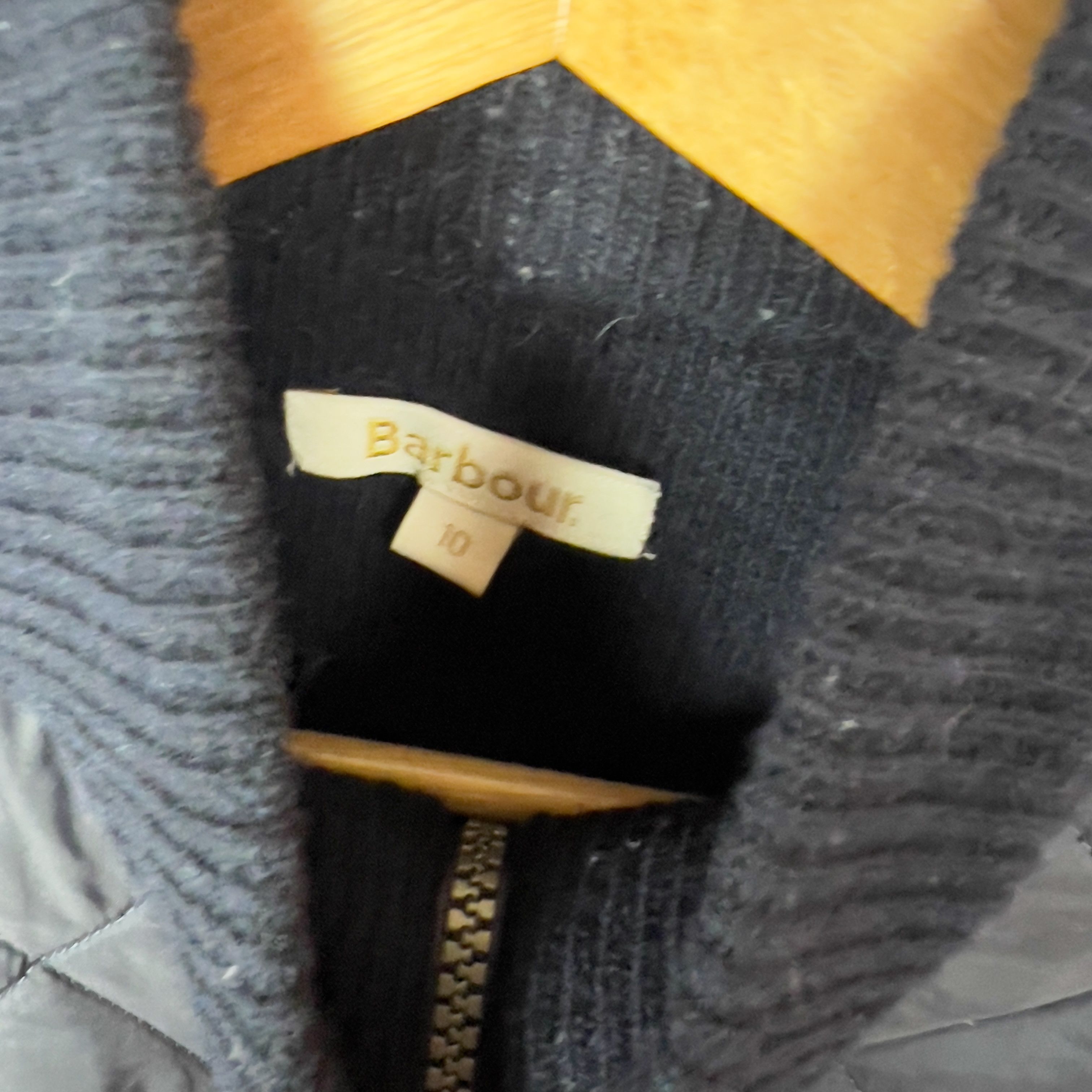 Barbour Barbour Knit Jacket Women's Size 10 Blue Long Sleeve Size L / US 10 / IT 46 - 7 Thumbnail