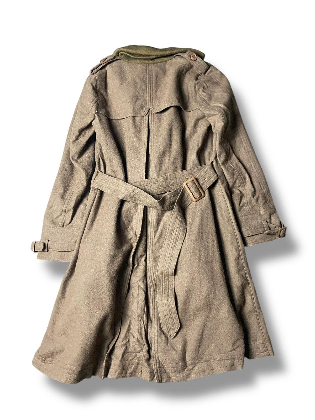 Japanese Brand YEVS Brand Double Breasted Trench Coat (158) Size US S / EU 44-46 / 1 - 5 Thumbnail