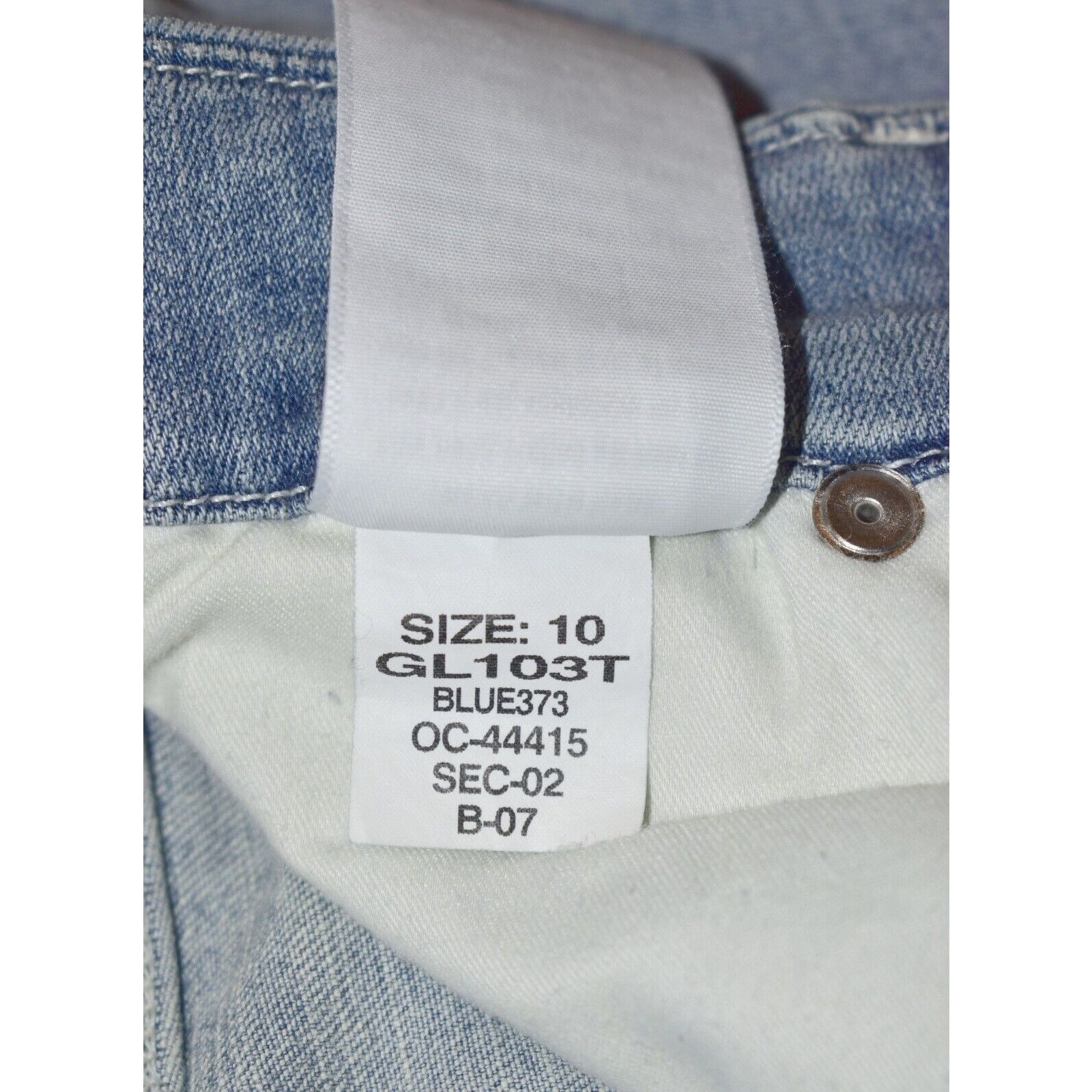 Good American A7 NWT GOOD AMERICAN Good Legs Blue Raw Hem Jeans Sz 10 W28 Size 28" / US 6 / IT 42 - 7 Thumbnail