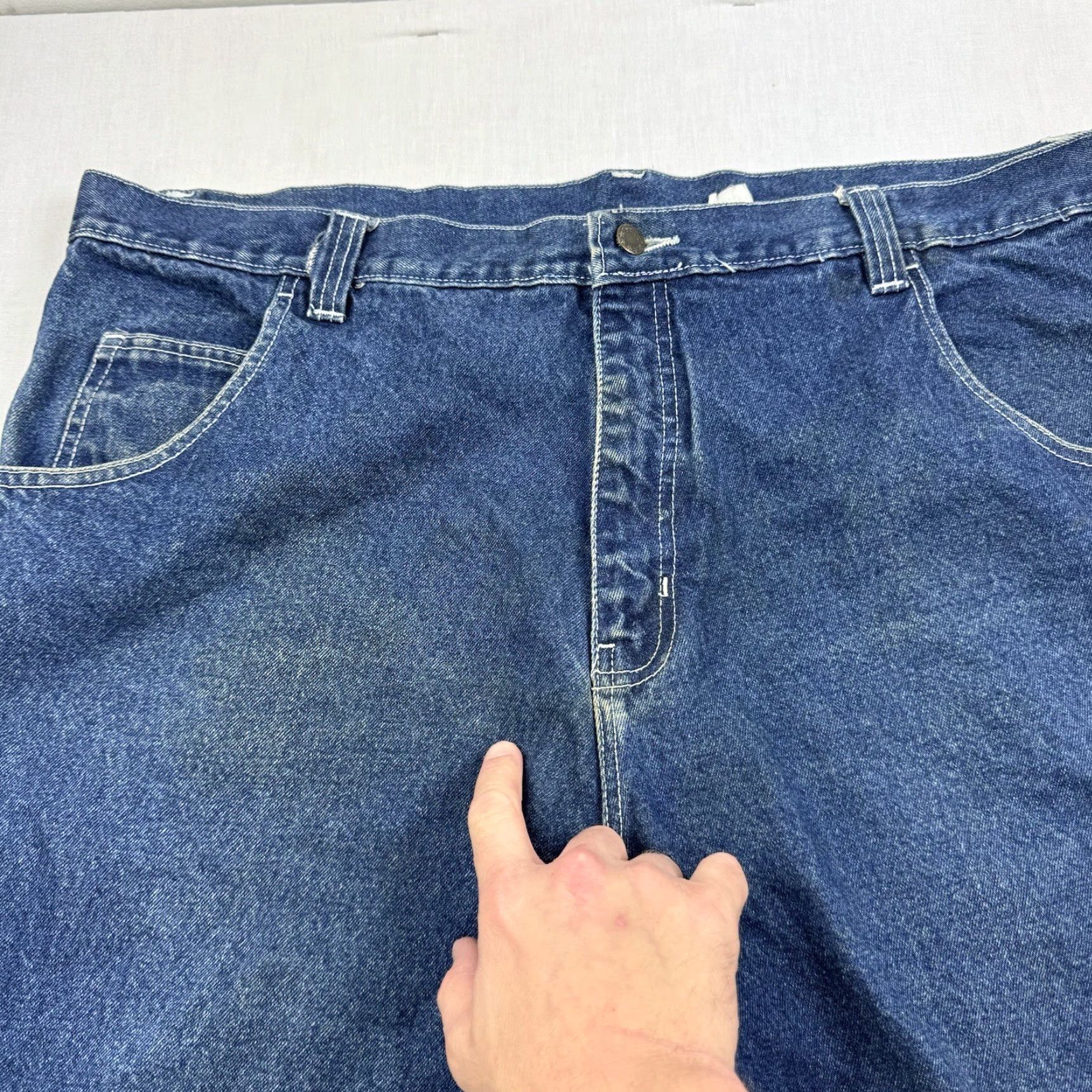 Vintage VINTAGE Johnny Blaze Jean Shorts Adult 42 Blue Baggy Grunge Y2K Skater Mens Size US 42 / EU 58 - 4 Thumbnail