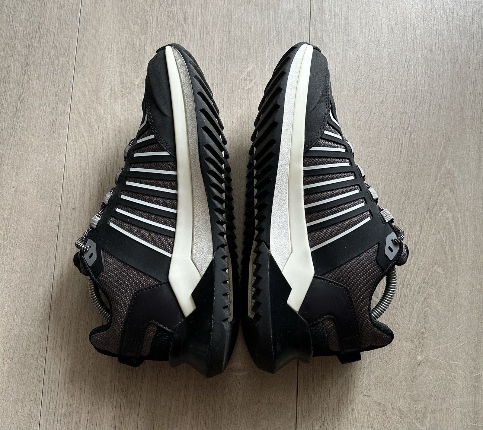 Balmain Balmain B-Trail Sneakers Black Gray Mens Shoes size 40 Size US 7.5 / EU 40-41 - 6 Thumbnail