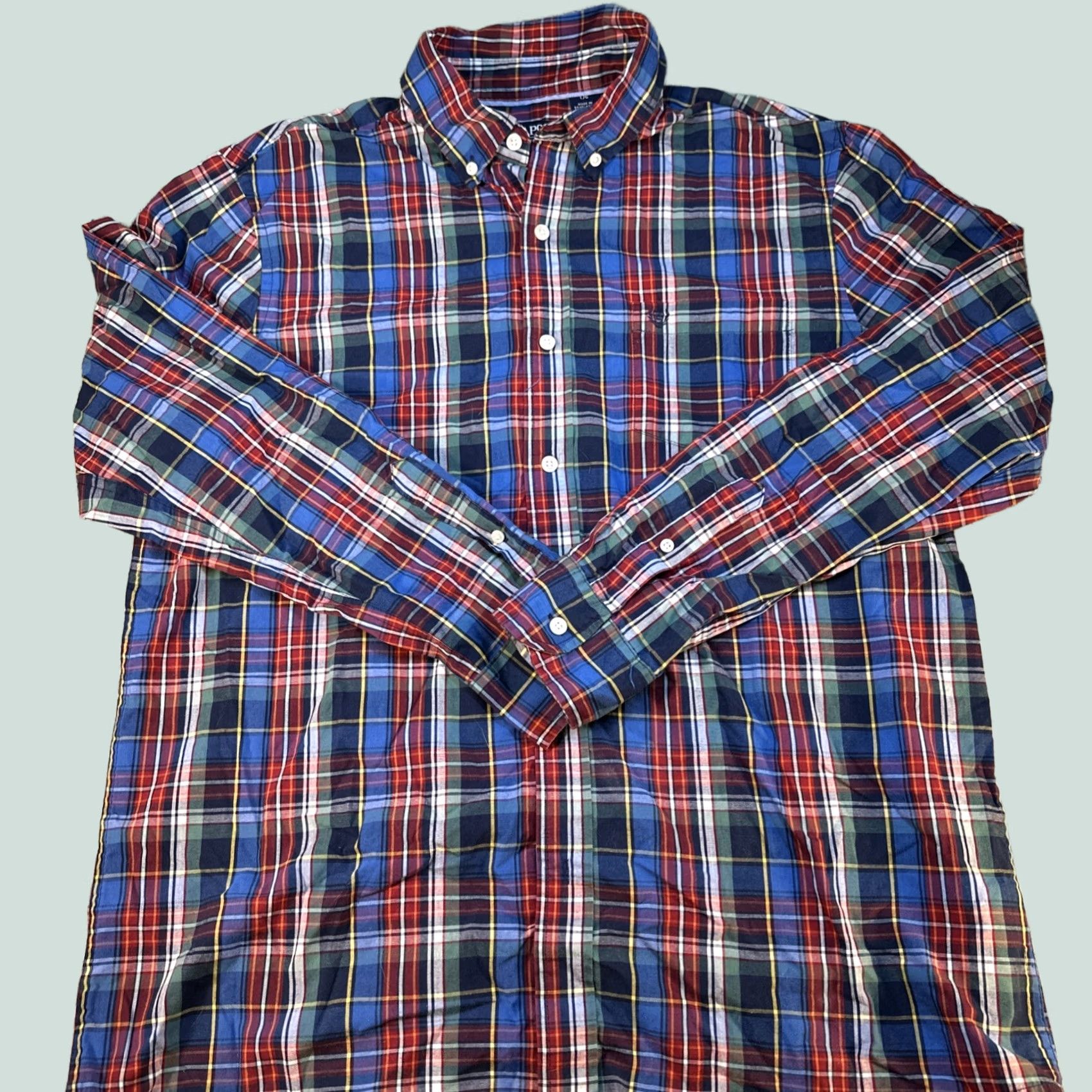 Chaps VINTAGE Men’s Button Up Plaid Chaps By Ralph Lauren Size Large Size US L / EU 52-54 / 3 - 1 Thumbnail