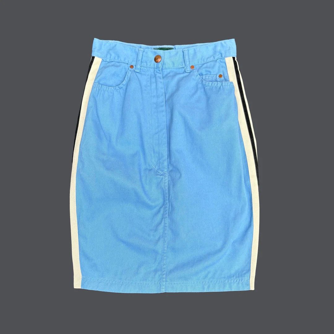 Jean Paul Gaultier × Vintage Jean-Paul Gaultier Junior 1990 90s Vintage Designer Skirt Size 26" / US 2 / IT 38 - 1 Thumbnail