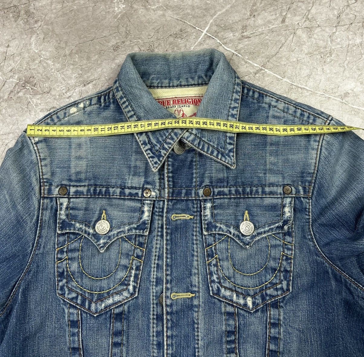 True Religion True Religion denim jeans jacket Jimmy super Size US M / EU 48-50 / 2 - 22 Thumbnail