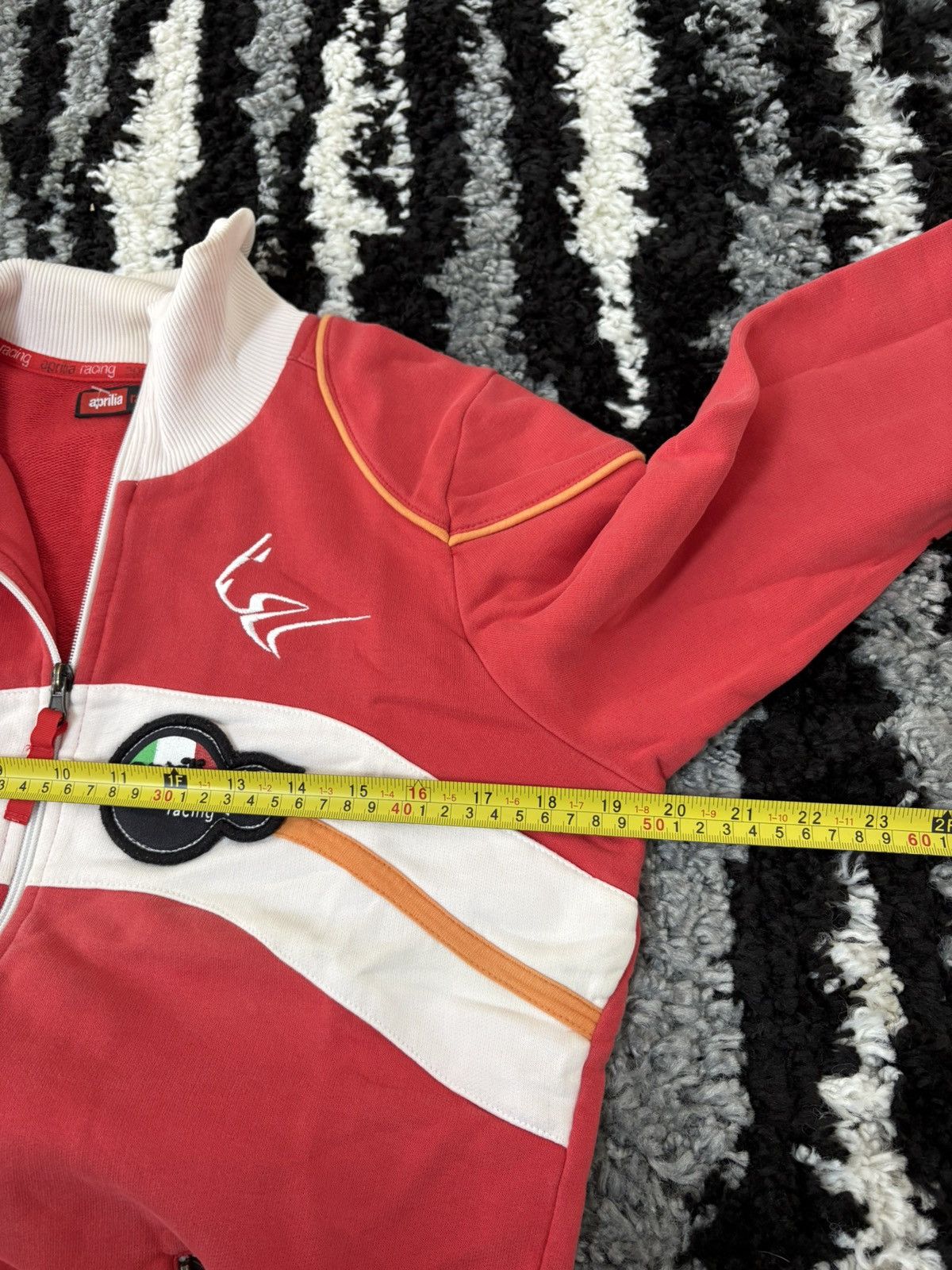 Fox Racing Aprilia vintage y2k zip up racing sweatshirt slim fit Size US S / EU 44-46 / 1 - 5 Thumbnail