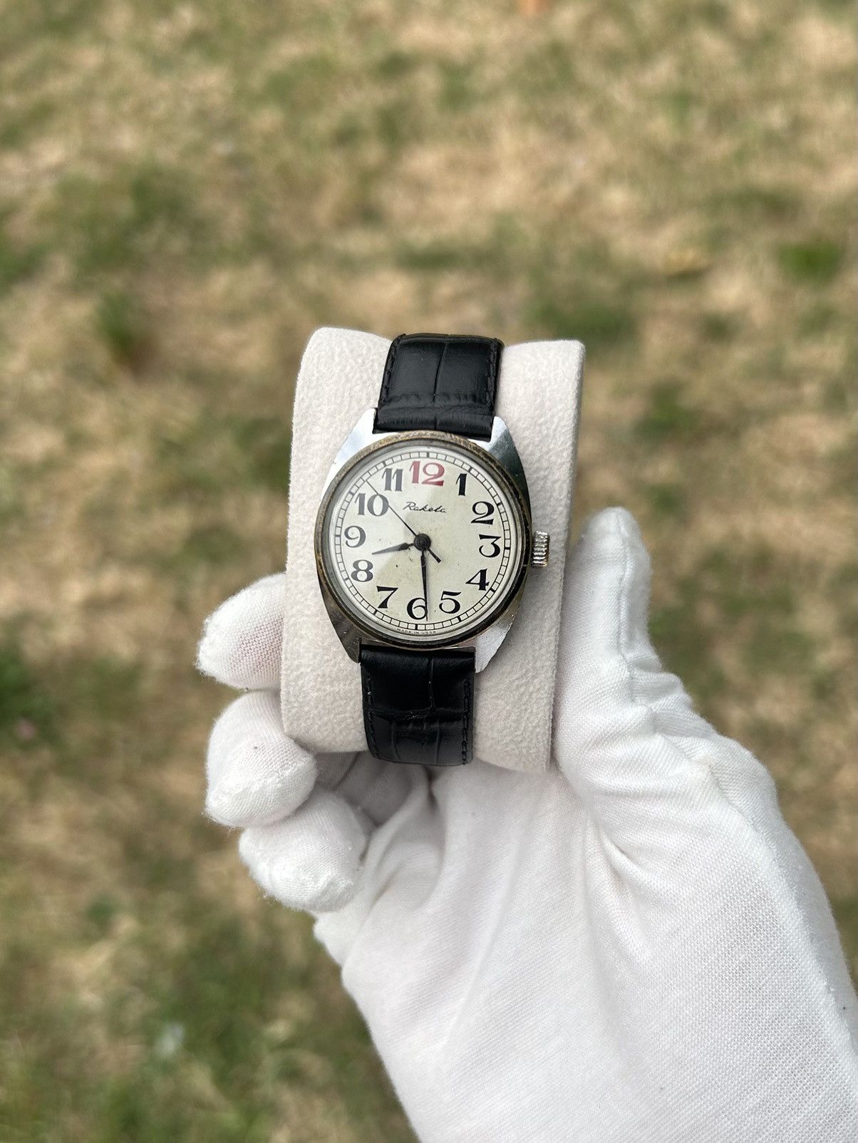 Vintage Vintage Watch Raketa USSR Soviet Mechanical 1980s Size ONE SIZE - 2 Thumbnail