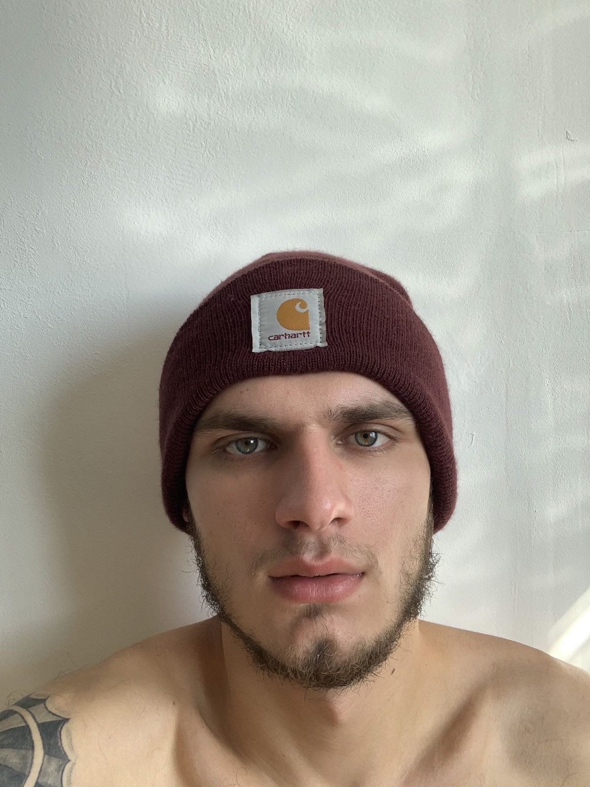 Carhartt × Vintage Carhartt Beanie Hat Size ONE SIZE - 2 Thumbnail