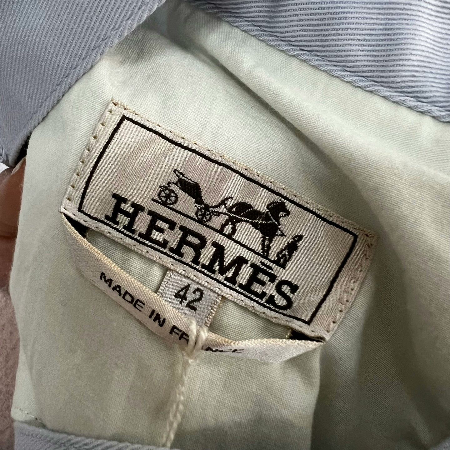 Hermes HERMES Light Blue Jeans Size US 26 / EU 42 - 3 Thumbnail