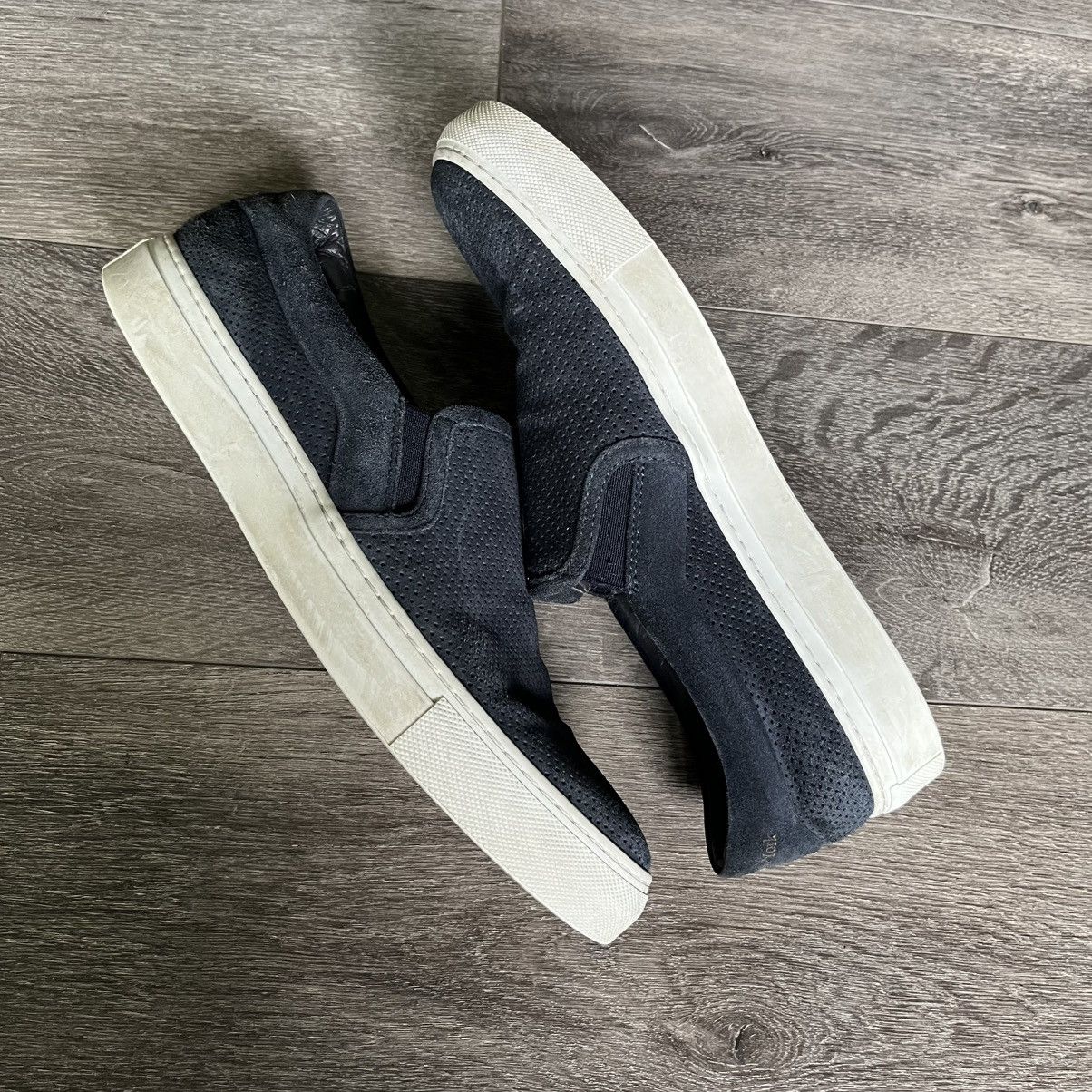 Designer × To Boot New York To Boot New York Racer Suede Slip-On Sneakers Shoes Blue 8.5 Size US 8.5 / EU 41-42 - 3 Thumbnail