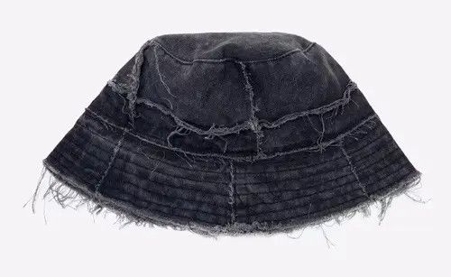 VIBE Utility grunge reversible distressed bucket hat Size ONE SIZE - 3 Thumbnail