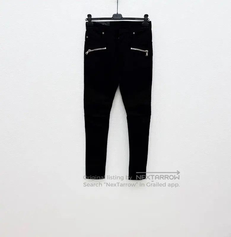 Balmain Balmain Men's Black Cotton Casual Pants . Size US 26 / EU 42 - 1 Thumbnail