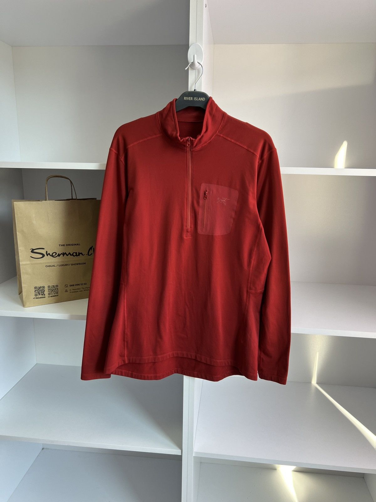 Arc'teryx × Vintage Vintage Arc'teryx 1/4 zip sweatshirt Size US M / EU 48-50 / 2 - 3 Thumbnail