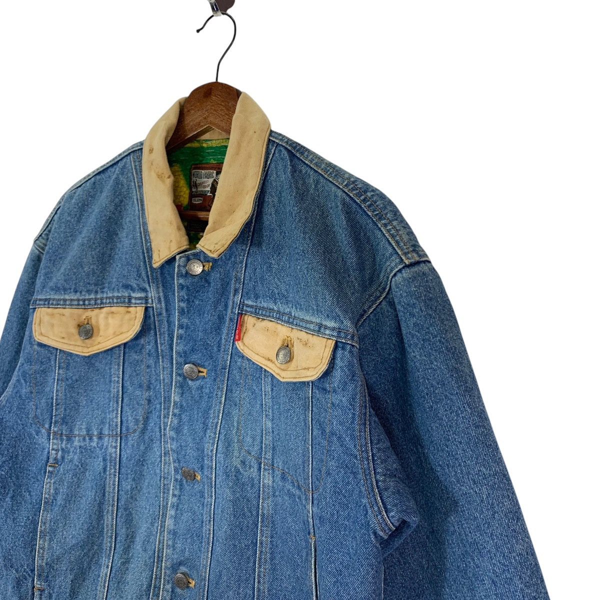 Big John × Vintage VINTAGE BIG JOHN DENIM TRUCKER JACKET Size US M / EU 48-50 / 2 - 7 Thumbnail