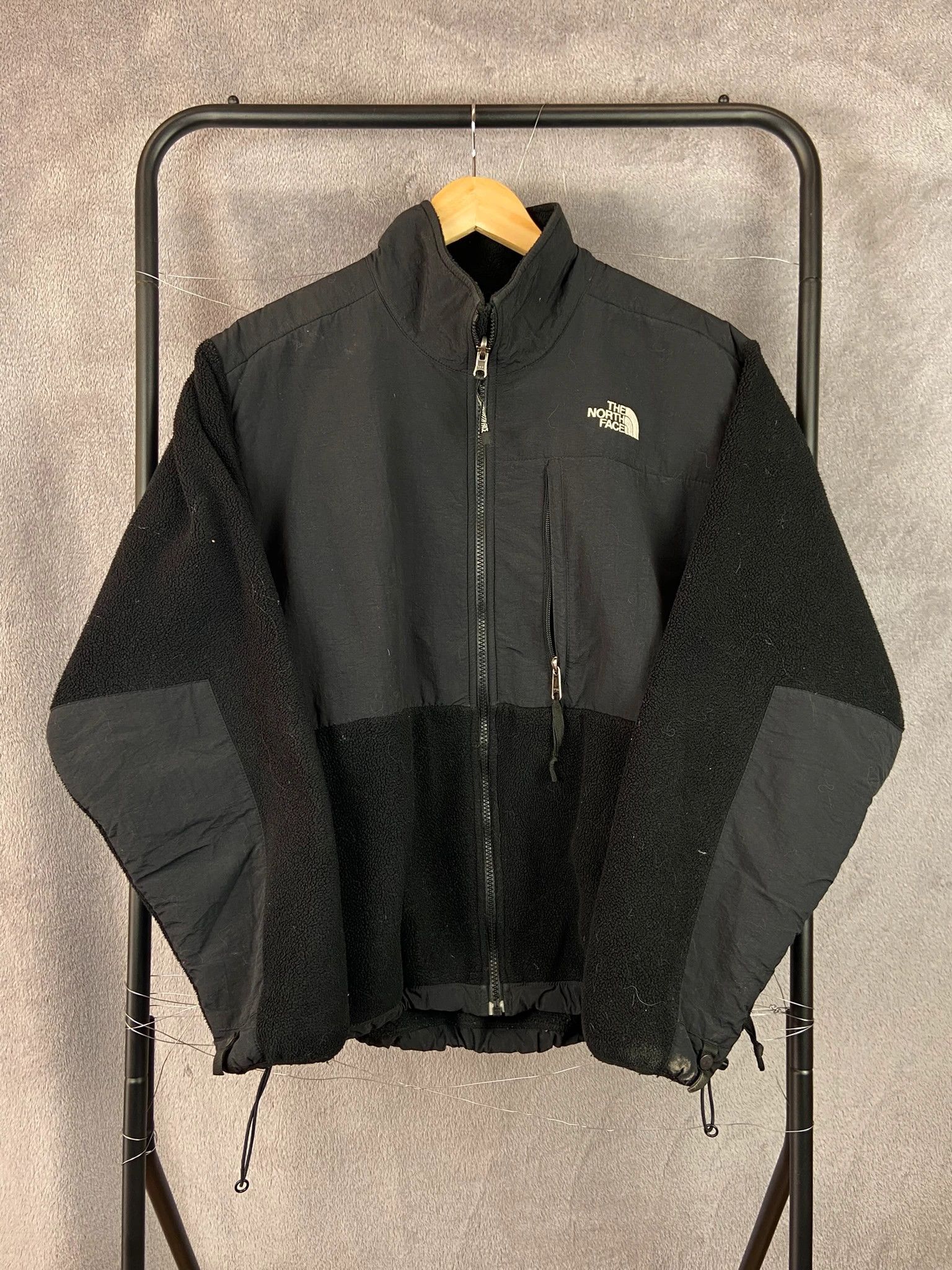 The North Face The North Face kurtka polarowa czarno szara damska Size L / US 10 / IT 46 - 1 Thumbnail
