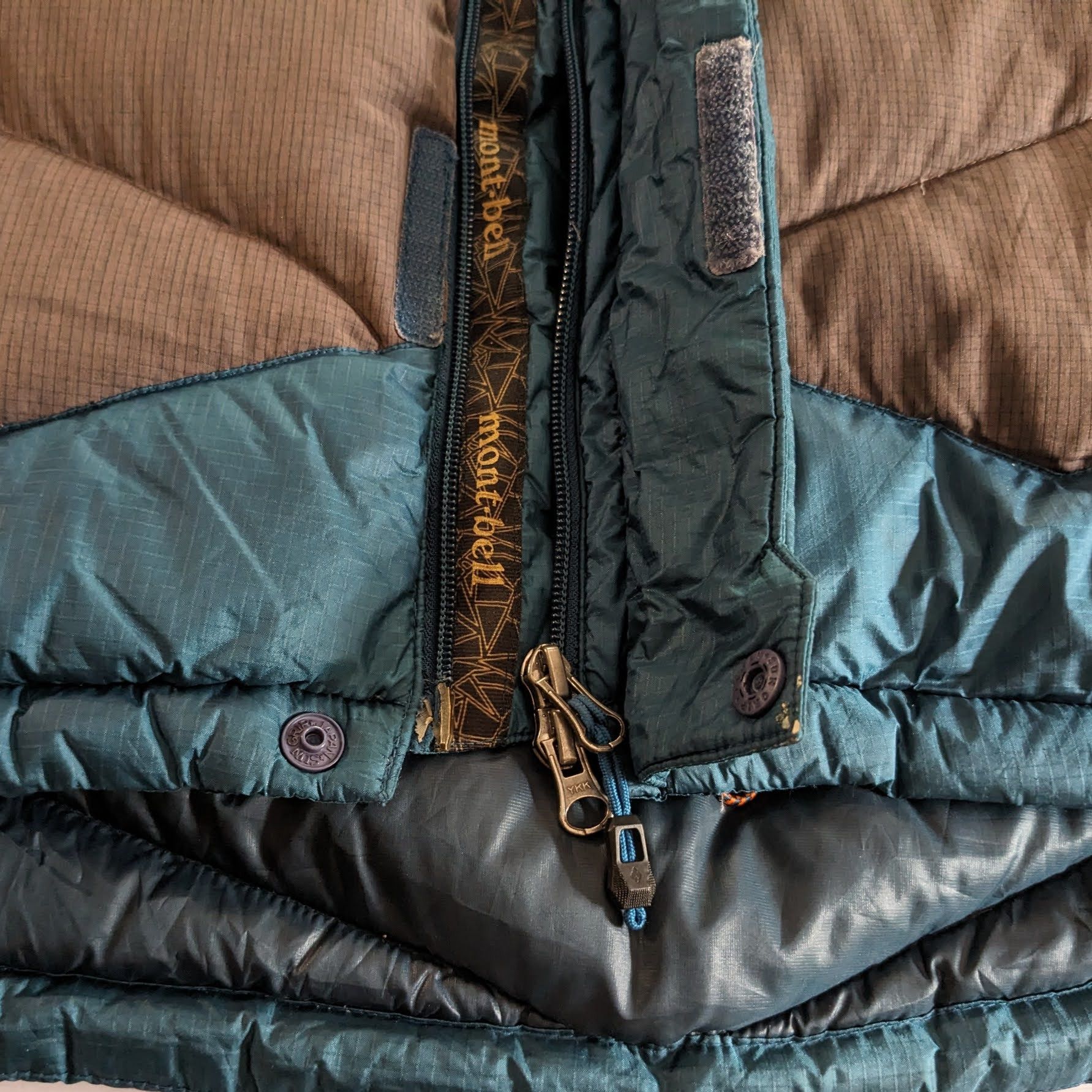 Montbell Mont bell down EX 800 windstopper puffer jacket Size US L / EU 52-54 / 3 - 9 Thumbnail