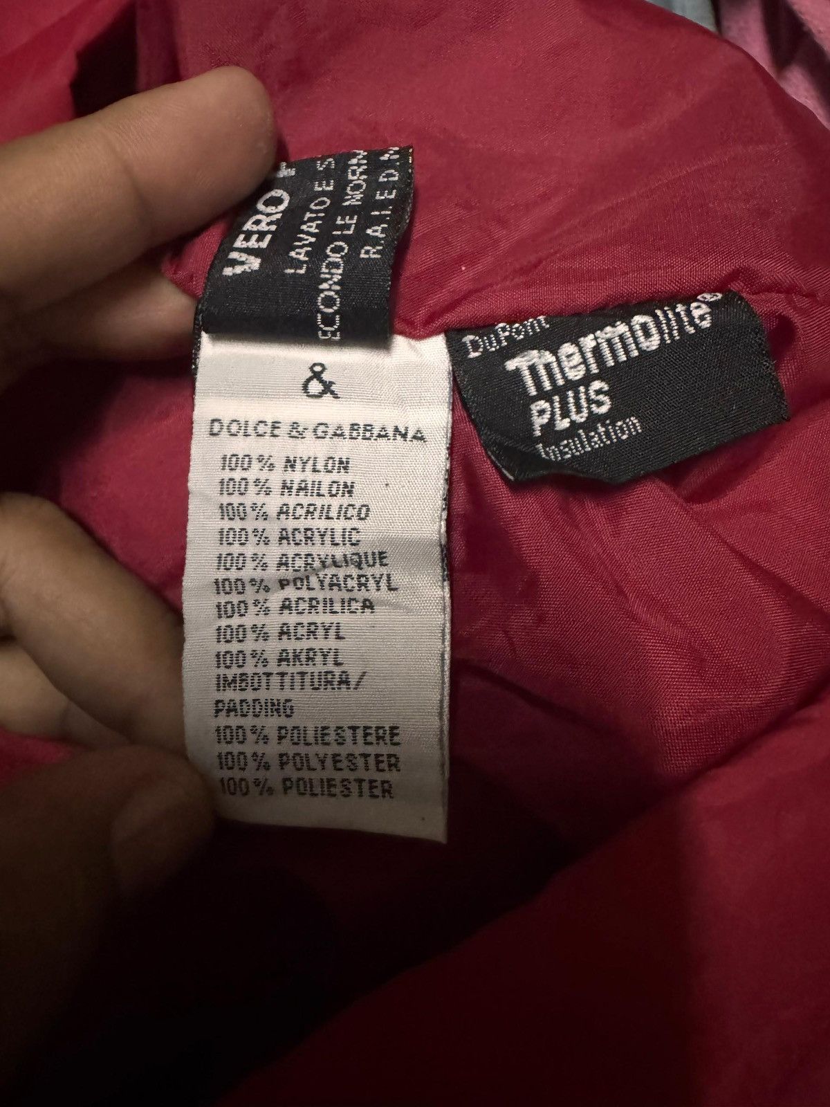 Dolce & Gabbana Authentic🔥Dolce &Gabbana Thermolite Plus Vest Zipper Jacket Size 42S - 8 Thumbnail