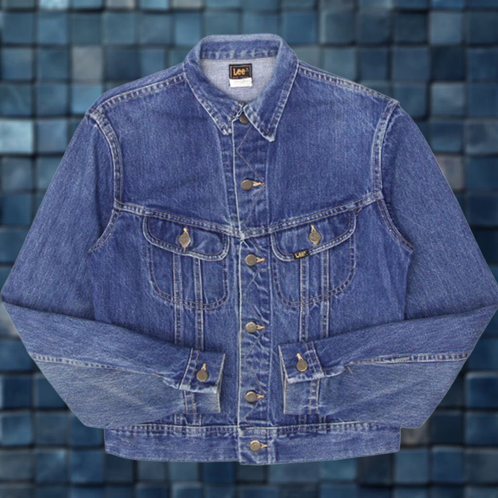 Lee × Vintage Vintage 70s Lee Moleskin Trucker Jacket Medium Made