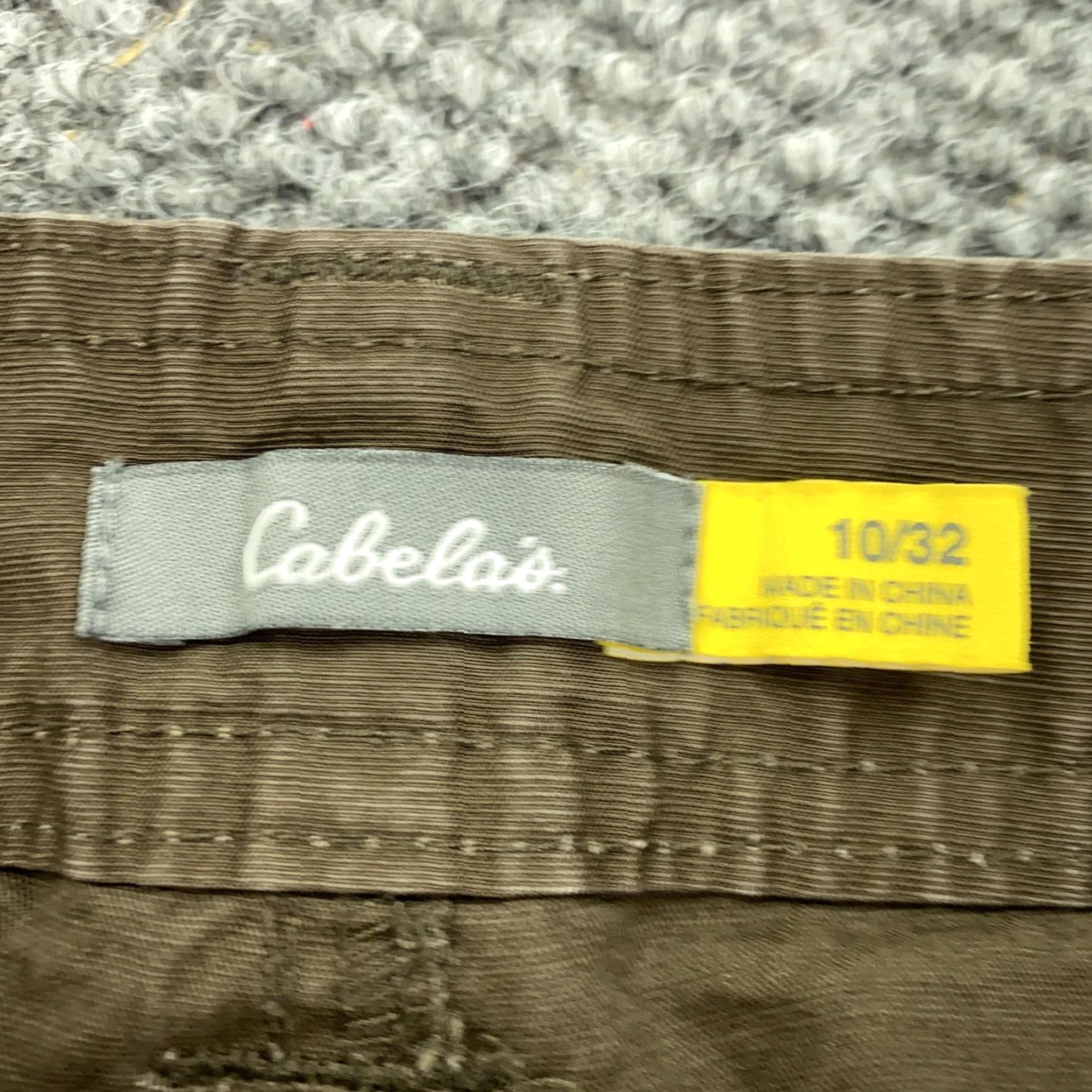 Vintage Cabelas Cargo Pants Womens 10 Brown Cotton Tencel Hiking Outdoor Casual Size 32" / US 10 / IT 46 - 7 Thumbnail