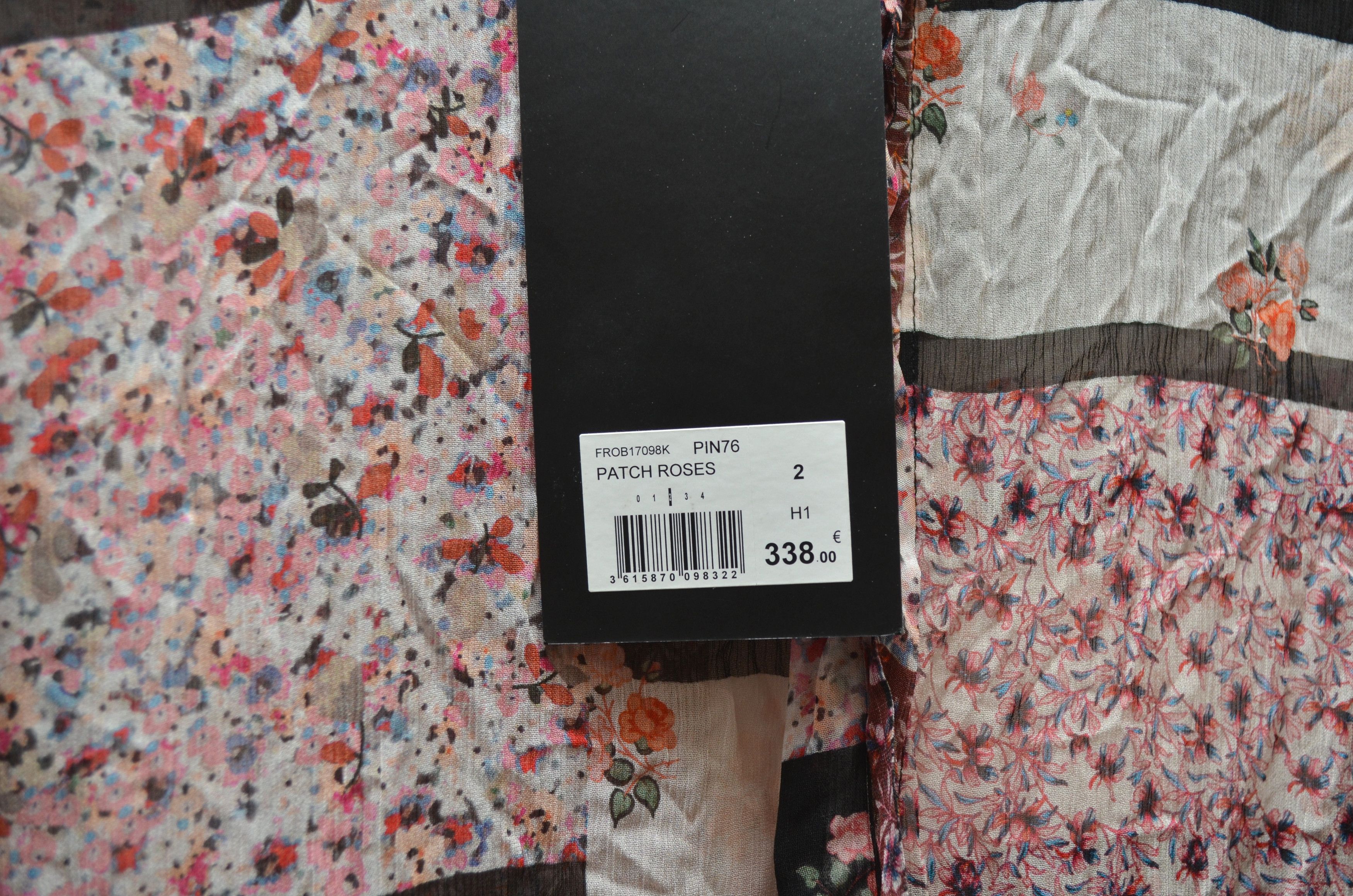 Designer × The Kooples The Kooples Floral Print Viscose Dress NWT RRP €340 Size M / US 6-8 / IT 42-44 - 5 Thumbnail