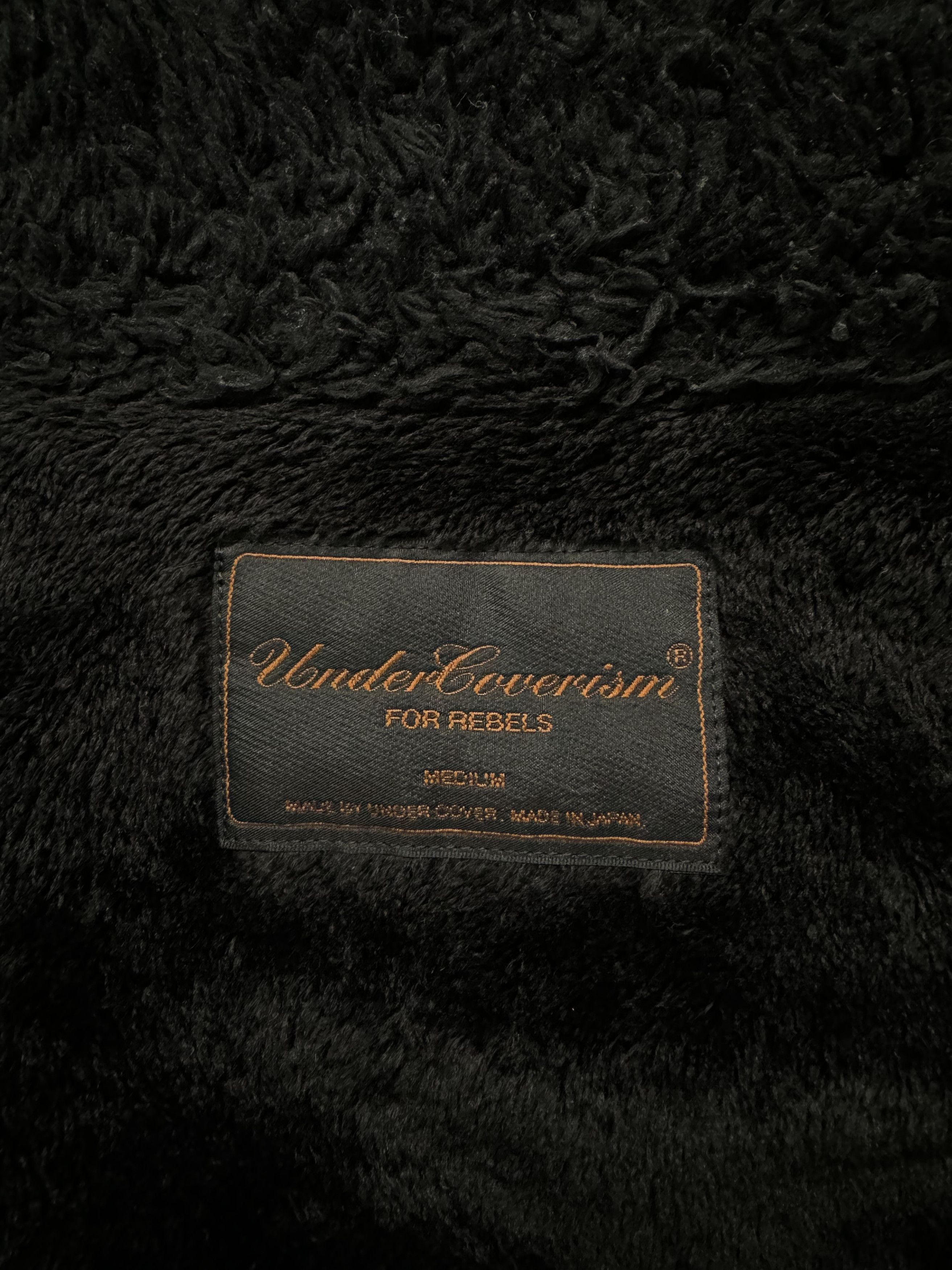 Undercover AW05 "Arts & Crafts" Fur-Lined Distressed Military Jacket Size US M / EU 48-50 / 2 - 12 Thumbnail